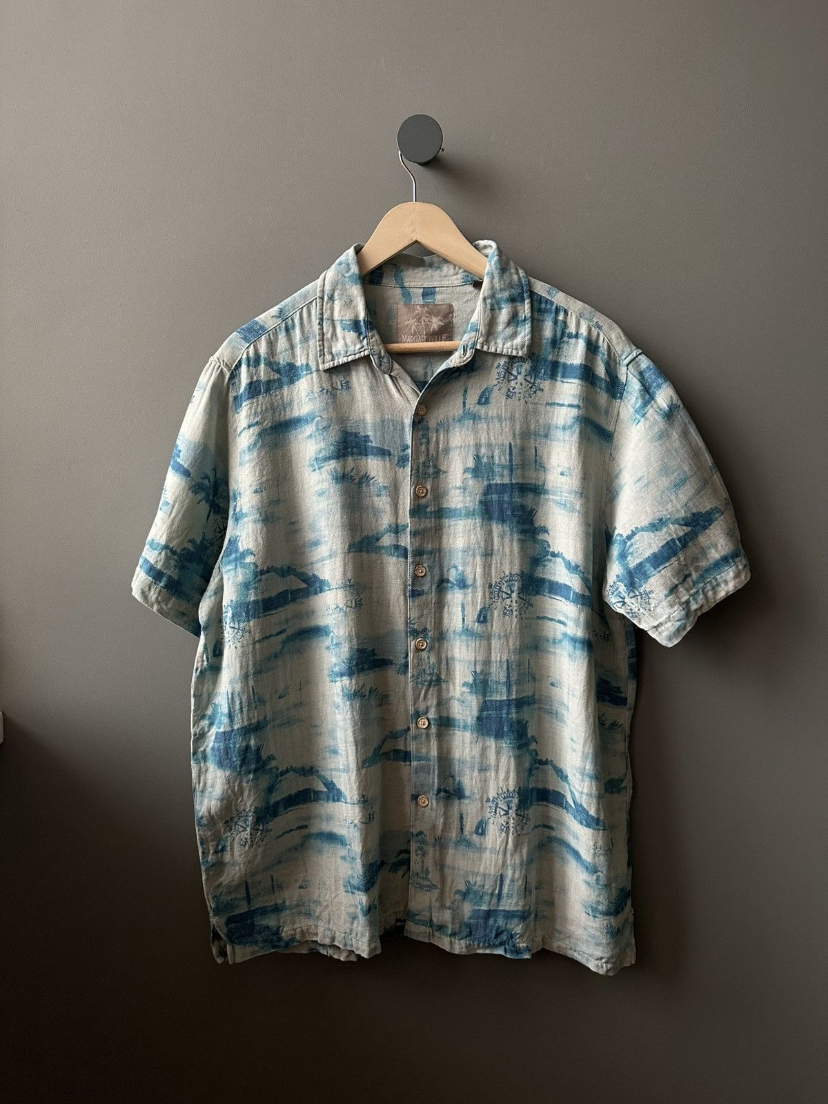 Other Margaritaville Hawaii Silk Linen Shirt Size XL Size US XL / EU 56 / 4 - 1 Thumbnail
