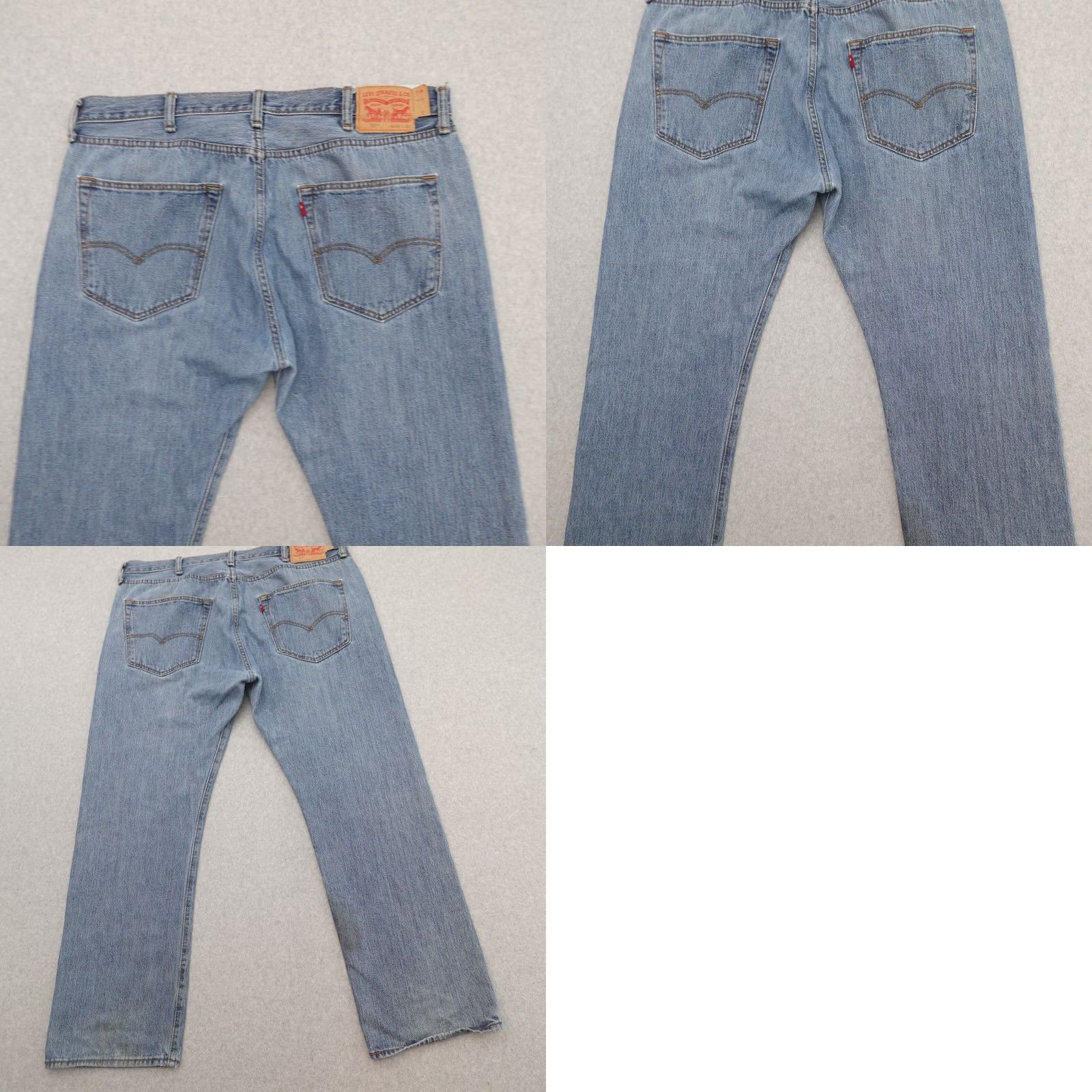 Levi's Levi's 501 Jeans Mens 40 (40x29) Button Fly Blue 5-Pocket Design Regular Inseam 29 Size US 40 / EU 56 - 10 Thumbnail