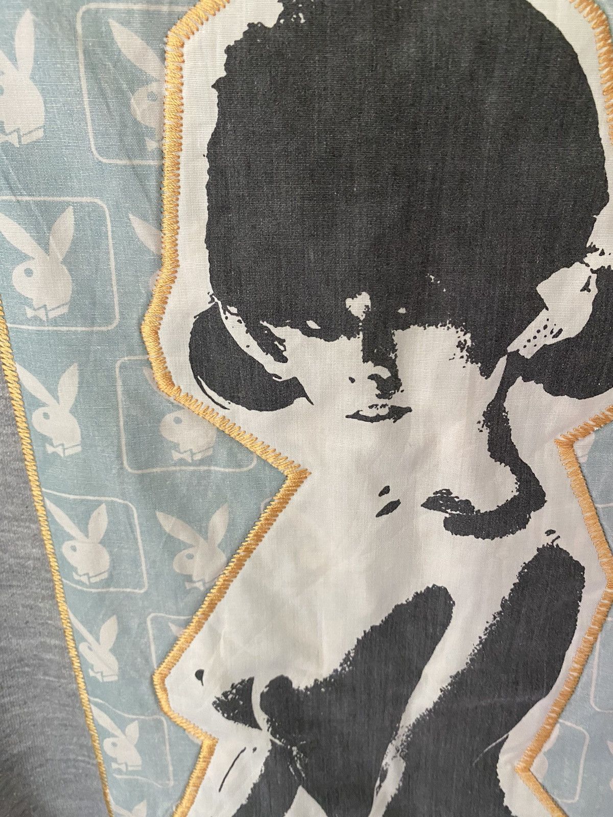 Ecko Unltd. 🔥2000s RARE ECHO x Playboy pin up gril men face hoodie Size US L / EU 52-54 / 3 - 7 Thumbnail