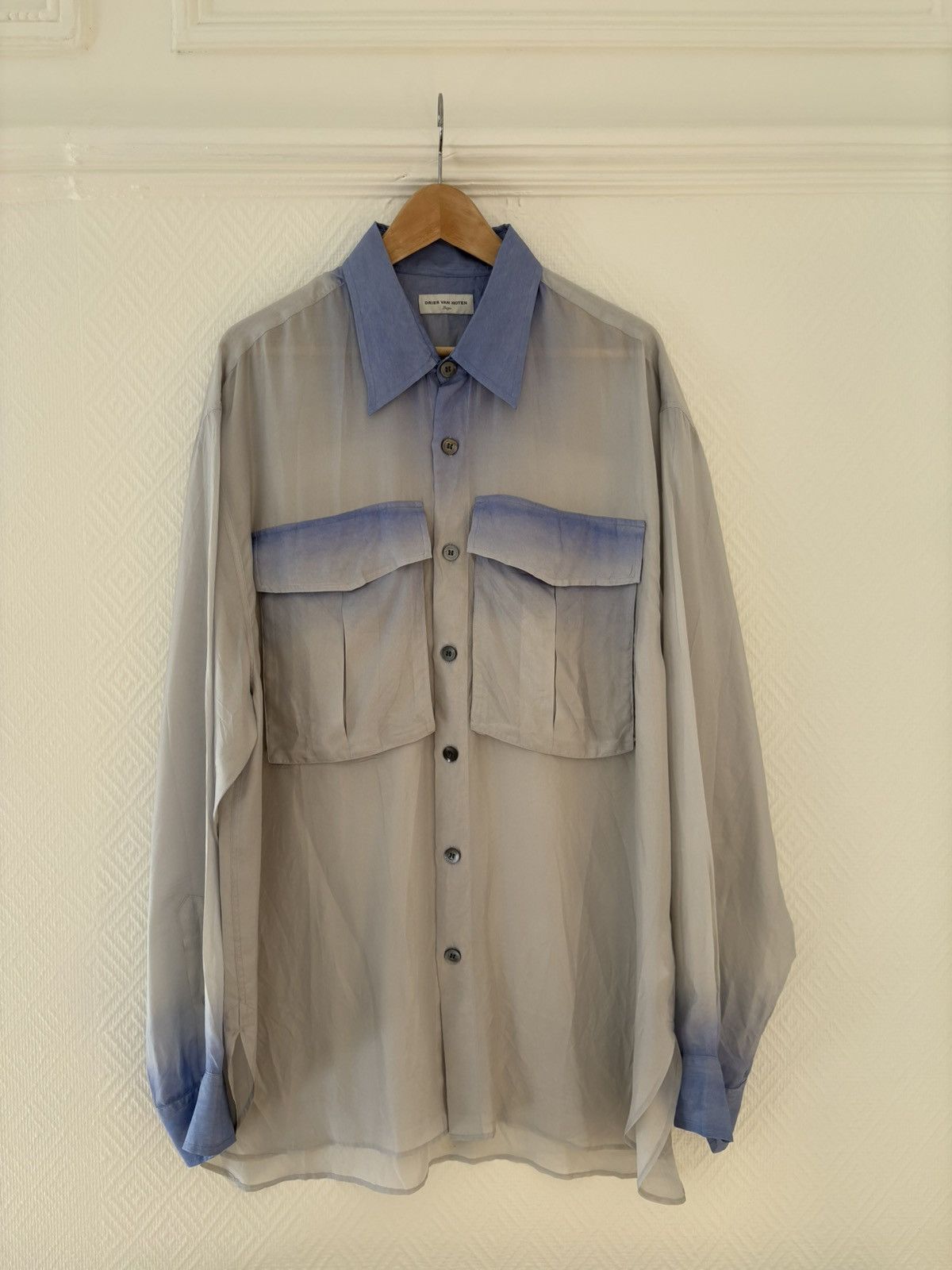 Dries Van Noten Dries Van Noten runway silk shirt Size US L / EU 52-54 / 3 - 1 Thumbnail