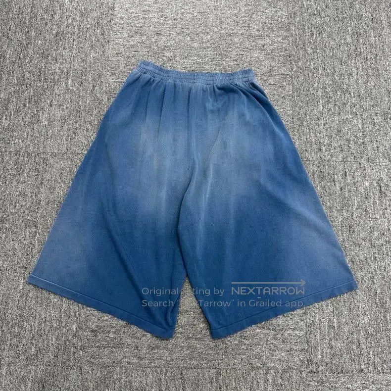 Balenciaga Balenciaga Flame Double Ring Embroidered Shorts. Size US 26 / EU 42 - 6 Thumbnail