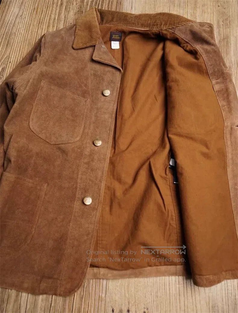 RRL Ralph Lauren RRL Ralph Lauren Hunting gear, suede jacket Size US XS / EU 42 / 0 - 6 Thumbnail