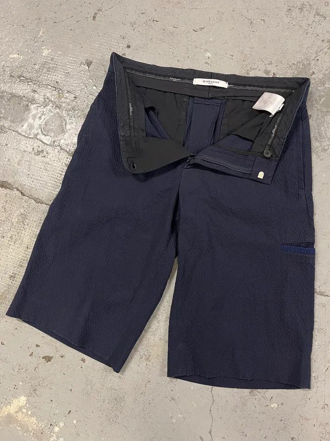 Givenchy × Vintage SS2016 Givenchy Navy Blue Cozy Shorts Size US 31 - 6 Thumbnail