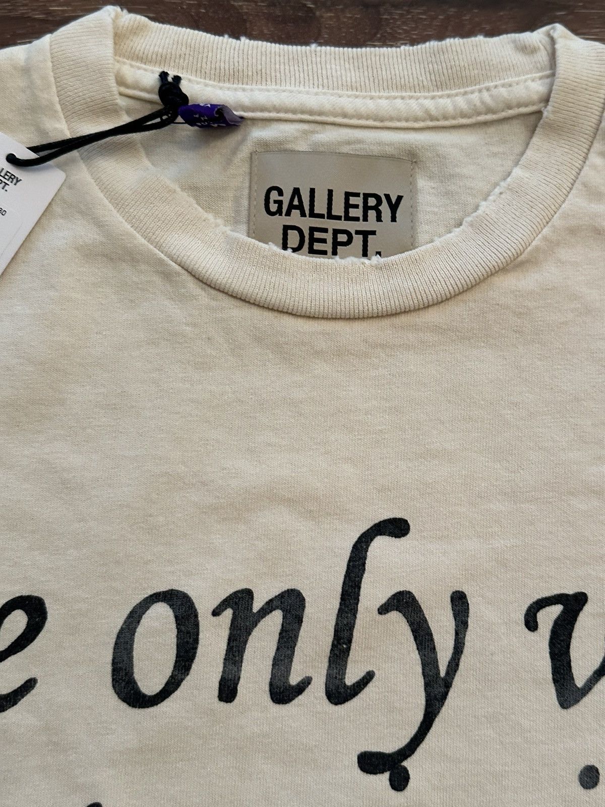 Gallery Dept. Gallery Dept The only way Out Short Sleeves Tee Shirt Size US M / EU 48-50 / 2 - 3 Thumbnail