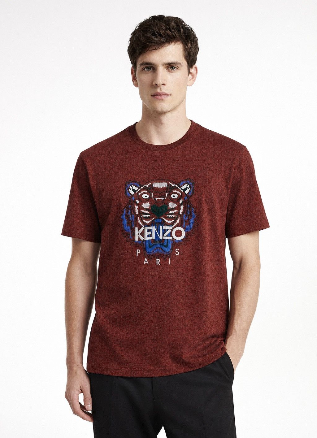 Kenzo Kenzo Paris Tiger Logo Print T-shirt Short Sleeve Crew Neck Size US L / EU 52-54 / 3 - 1 Thumbnail