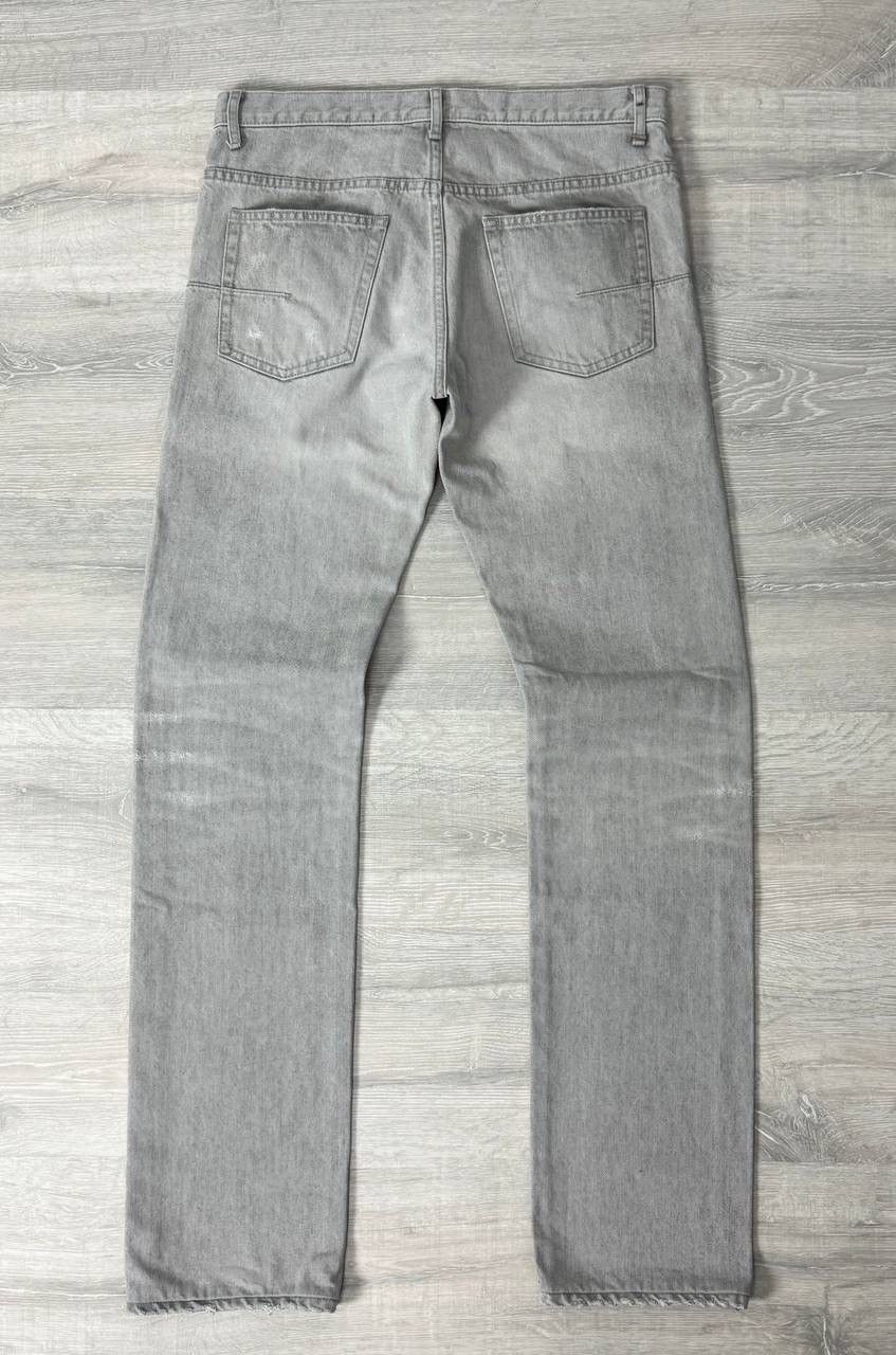 Dior Dior Hedi Slimane Gray Denim Jeans Japan Made Size US 31 - 2 Thumbnail