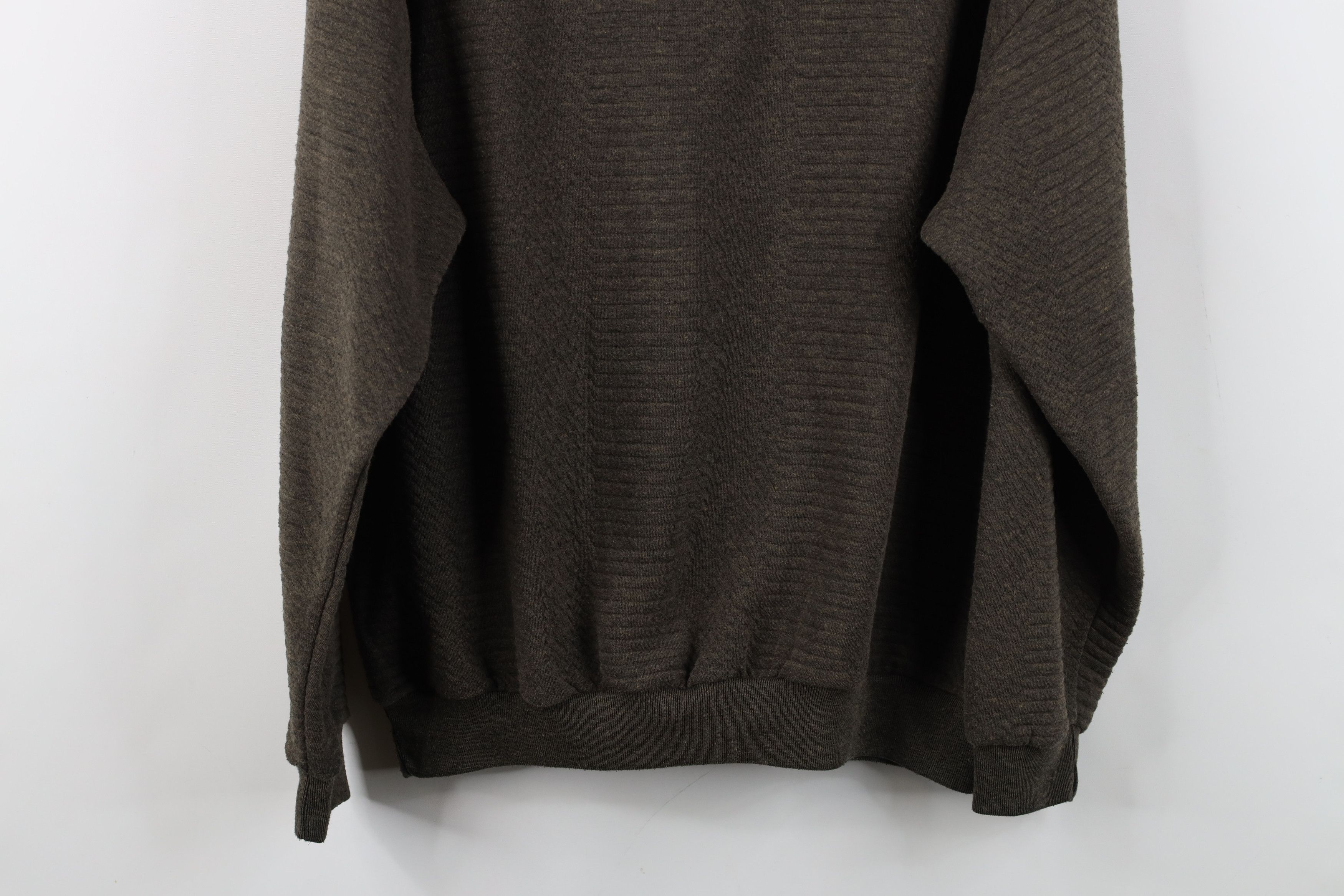 Vintage Vintage 90s Streetwear Textured Knit Collared Pullover Polo Size US L / EU 52-54 / 3 - 12 Thumbnail