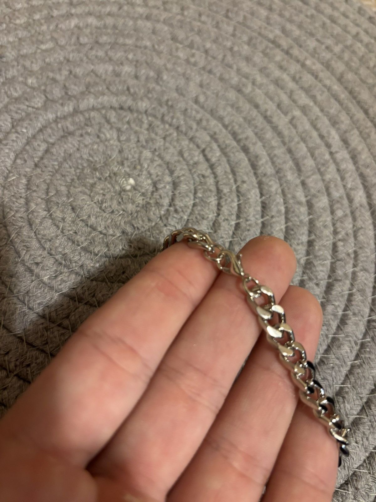 Number (N)ine Prada Symbole Reworked Pendant Prada Chain Necklace Size ONE SIZE - 6 Thumbnail