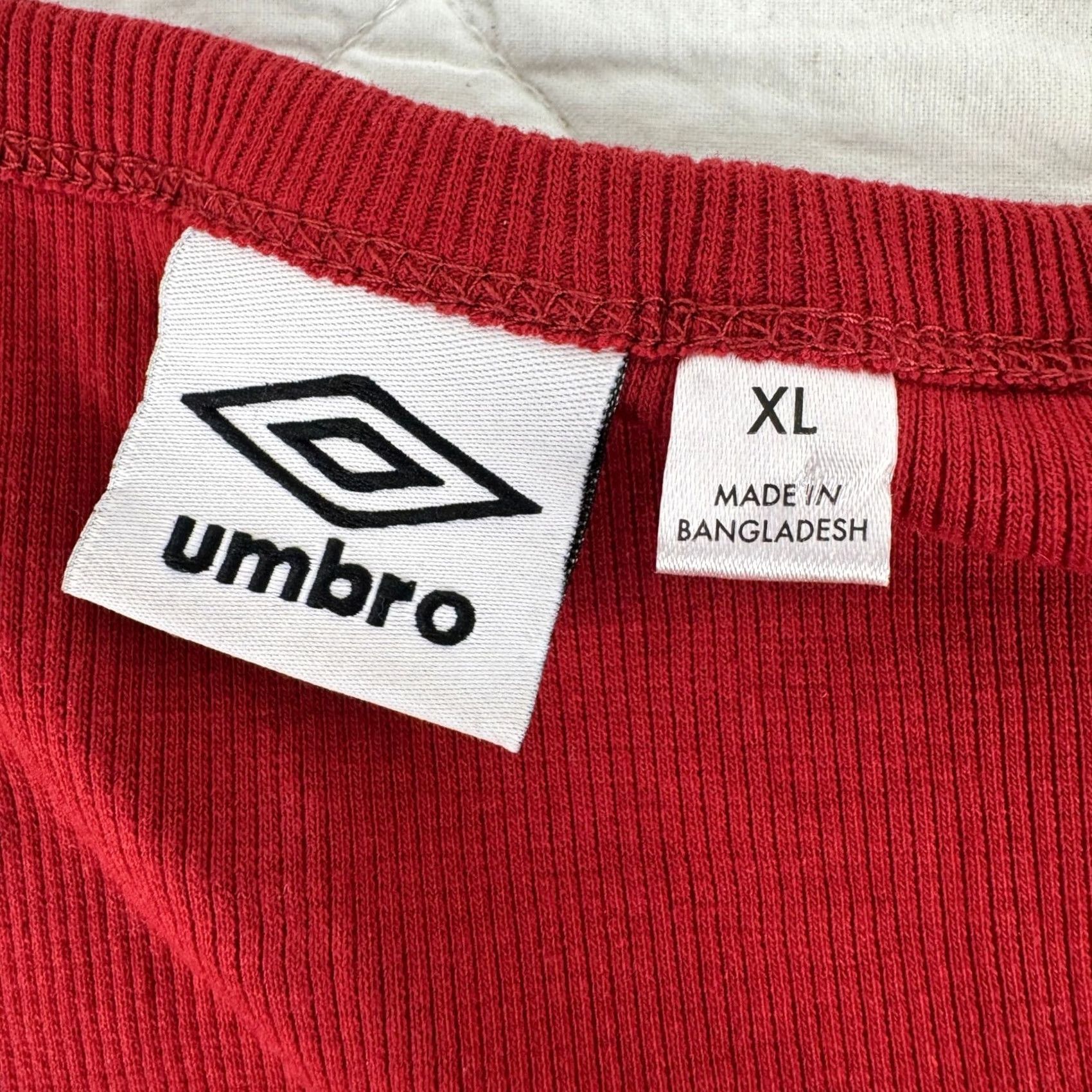 Umbro Umbro Ribbed Henley Long Sleeve Shirt Womens XL Scoop Neck Athletic Top Size XL / US 12-14 / IT 48-50 - 3 Thumbnail