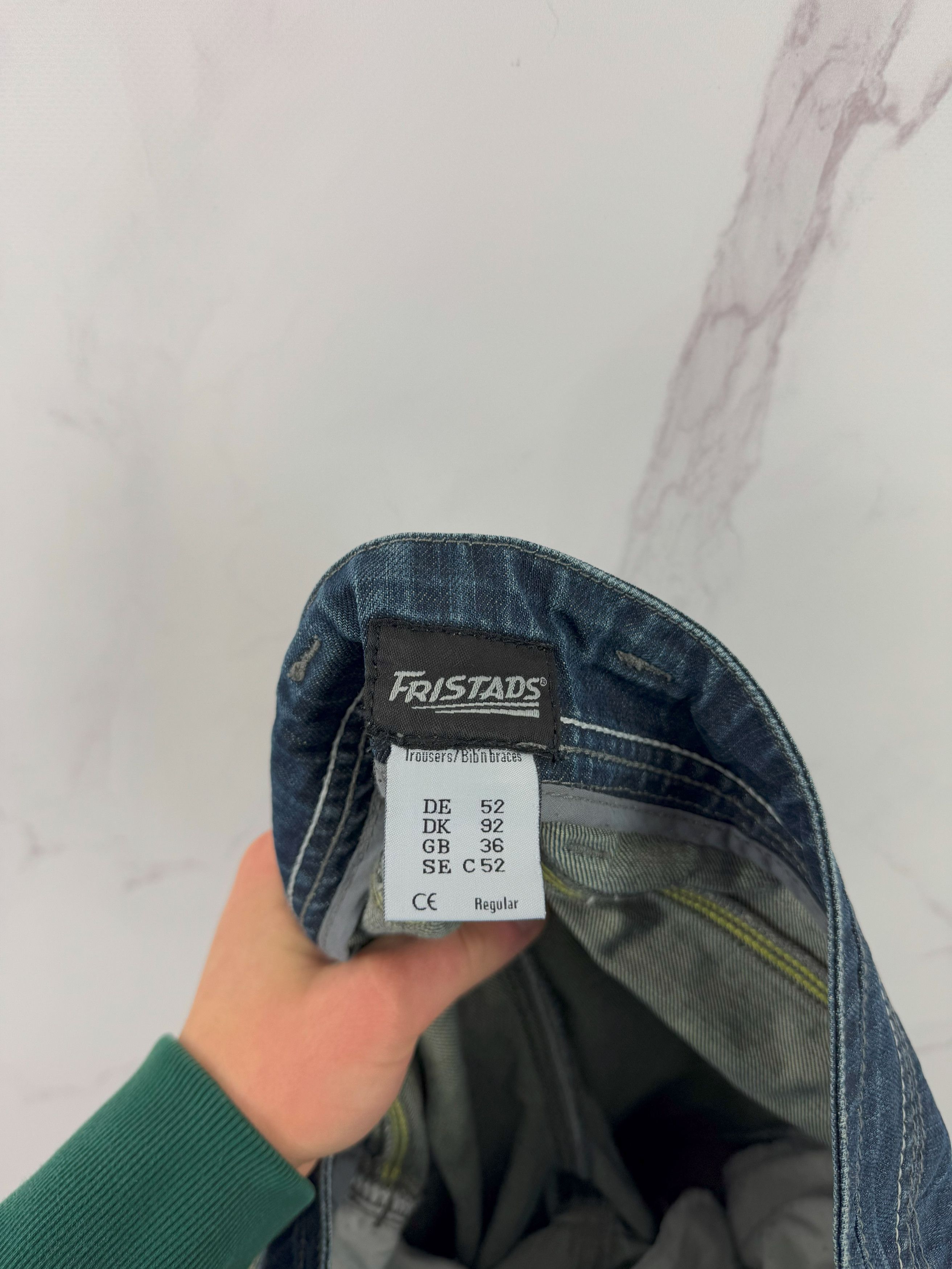 Other Fristads Workwear Utility Pants Multi-Pocket Durable Denim Size US 36 / EU 52 - 13 Thumbnail
