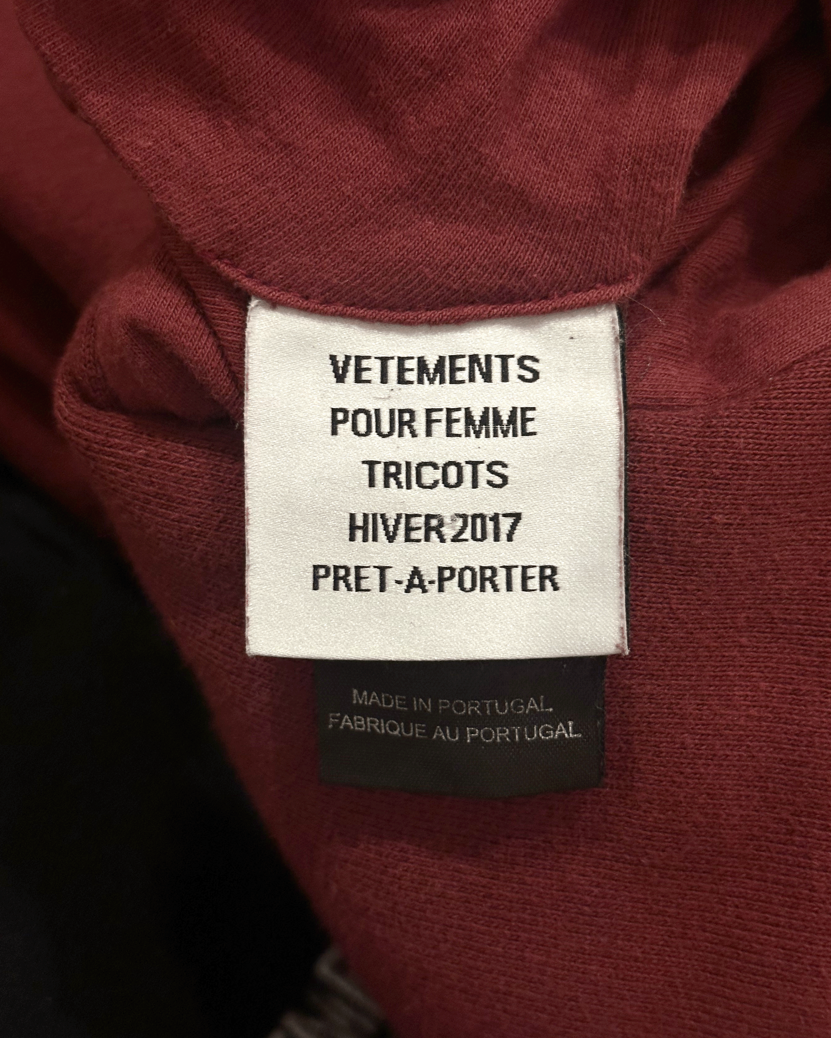 Vetements Vetements Total Fucking Darkness Reversible Hoodie Bomber Size US L / EU 52-54 / 3 - 16 Thumbnail