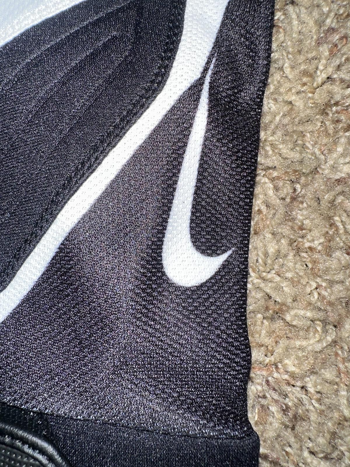Nike Nike Adult Receiver FootballWhite/Black NFL Issue Gloves Size ONE SIZE - 6 Thumbnail