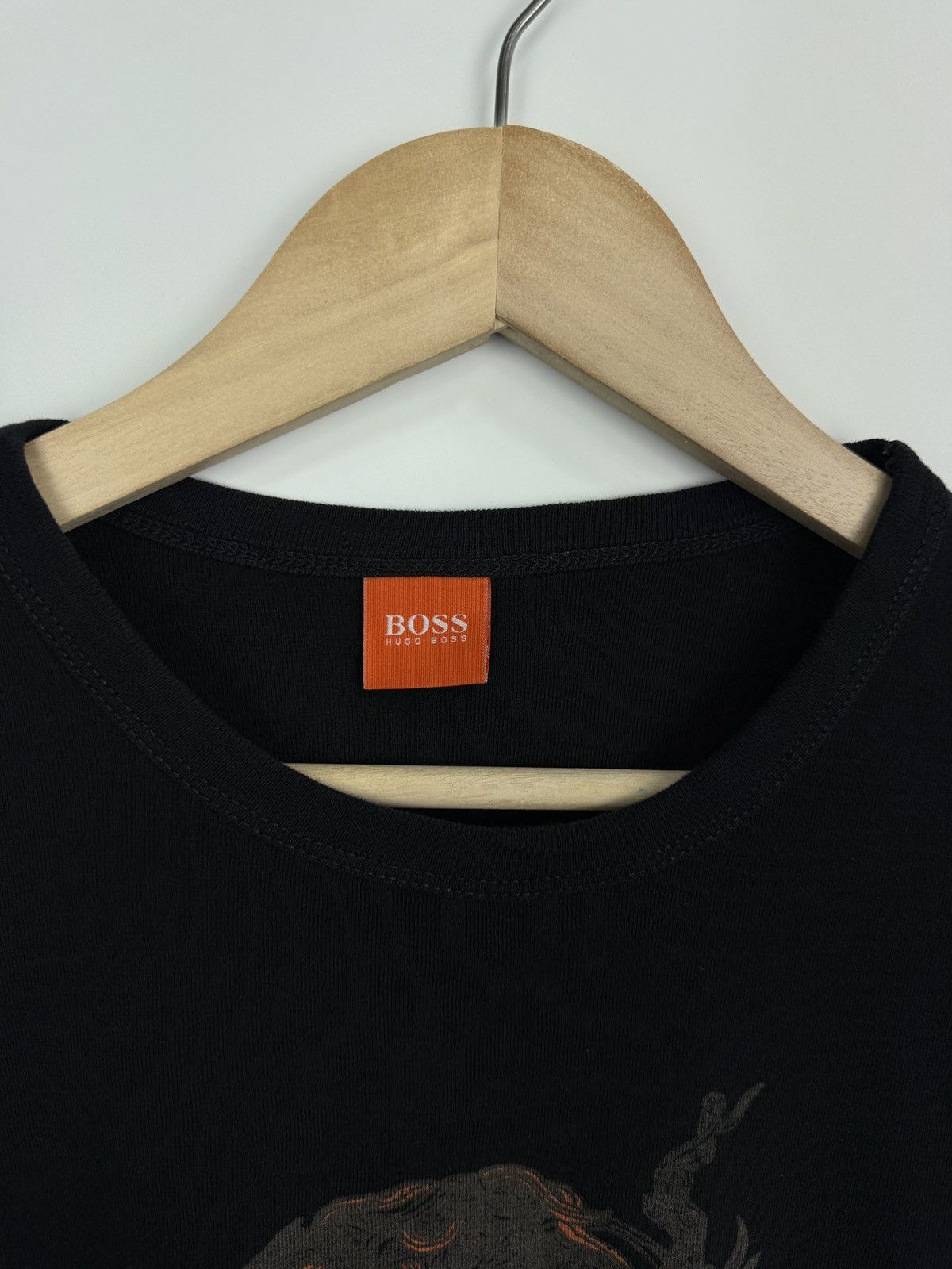 Hugo Boss 🇮🇹💀 Archive Hugo Boss Luxury T-Shirt Orange Tag Rare Retro Size US L / EU 52-54 / 3 - 5 Thumbnail