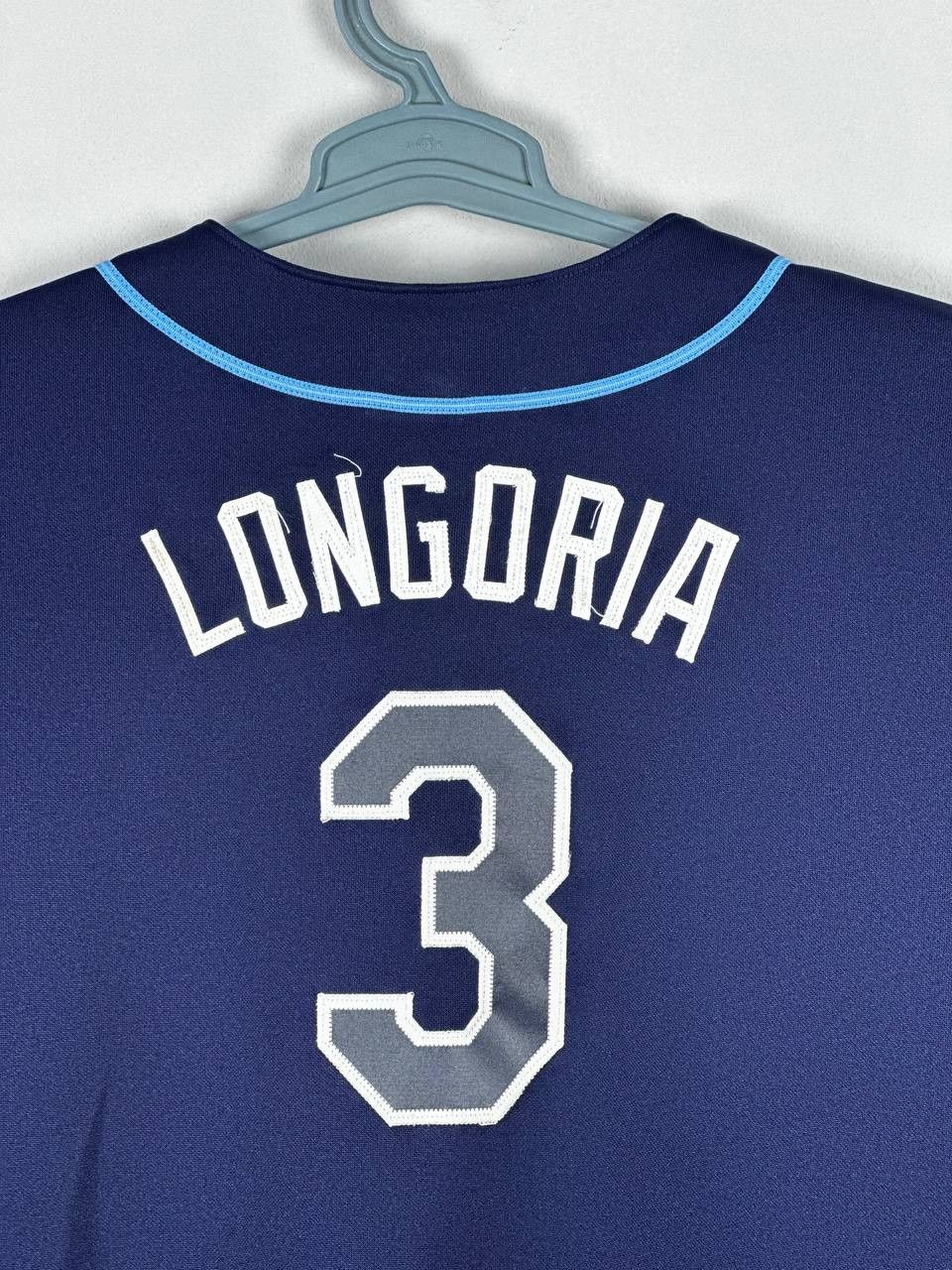 MLB Tampa Bay Rays Evan Longoria Baseball Jersey Size US M / EU 48-50 / 2 - 8 Thumbnail