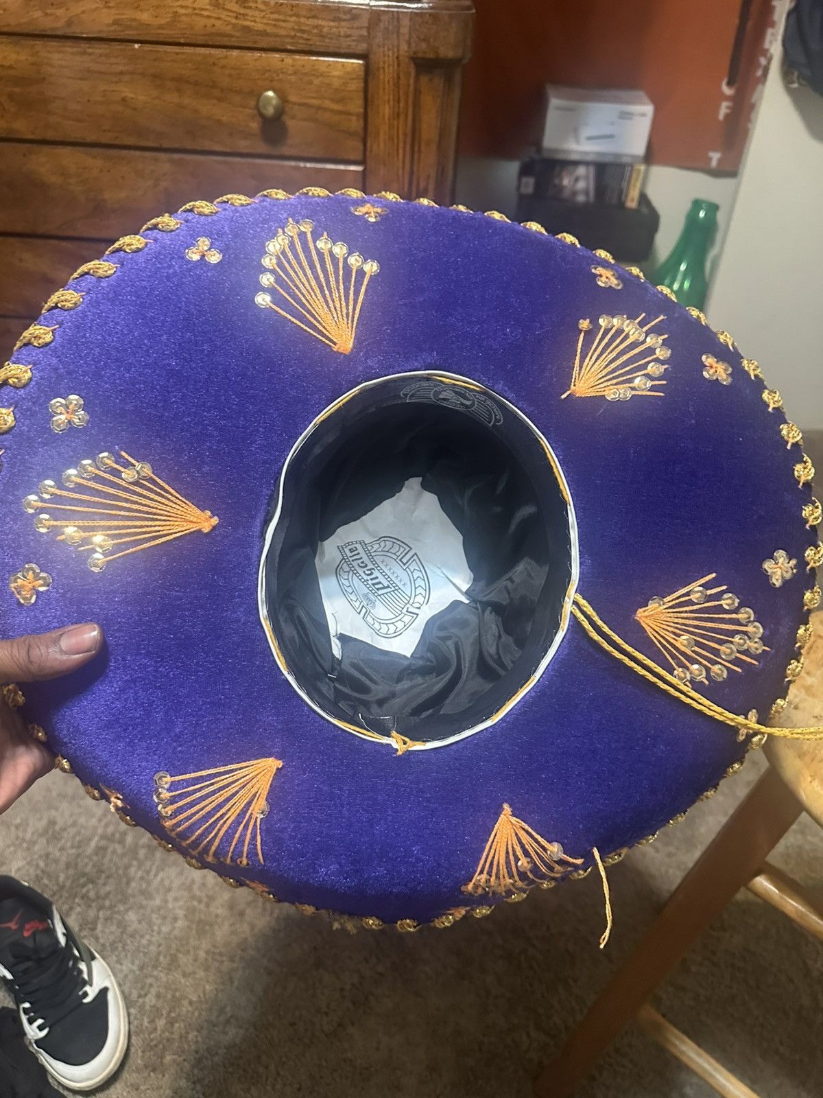 New Era × Nike × Vintage Vintage Belri Embroidered Mariachi Sombrero Hat Size ONE SIZE - 6 Thumbnail
