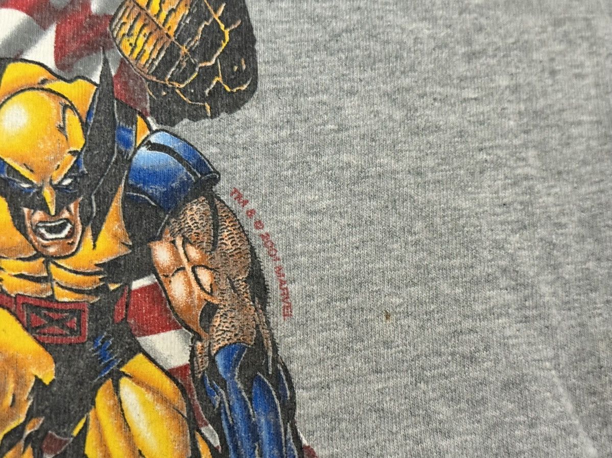 Fruit Of The Loom Vintage 2001 Marvel Avengers T-shirt Size US XL / EU 56 / 4 - 4 Thumbnail