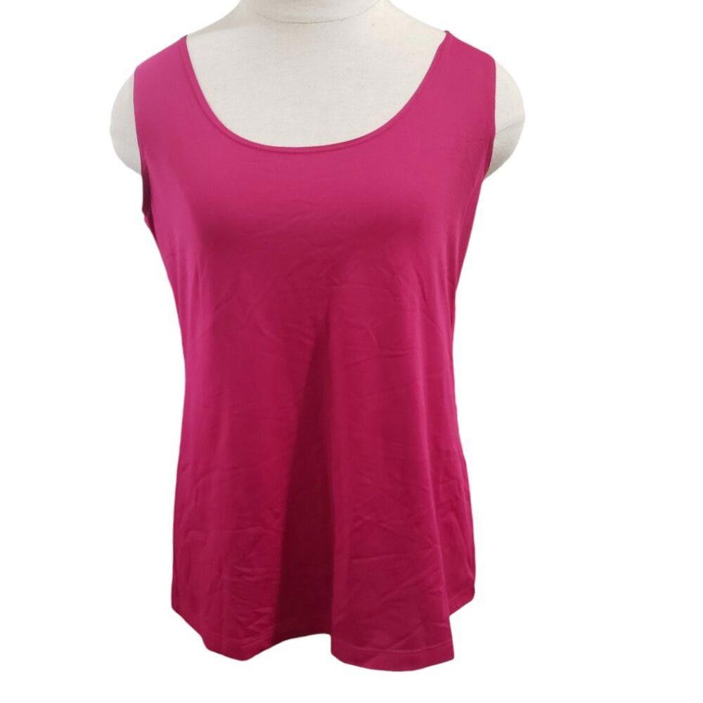 Chicos CT1801 Chico's Magenta Tank Top M Size M / US 6-8 / IT 42-44 - 1 Thumbnail