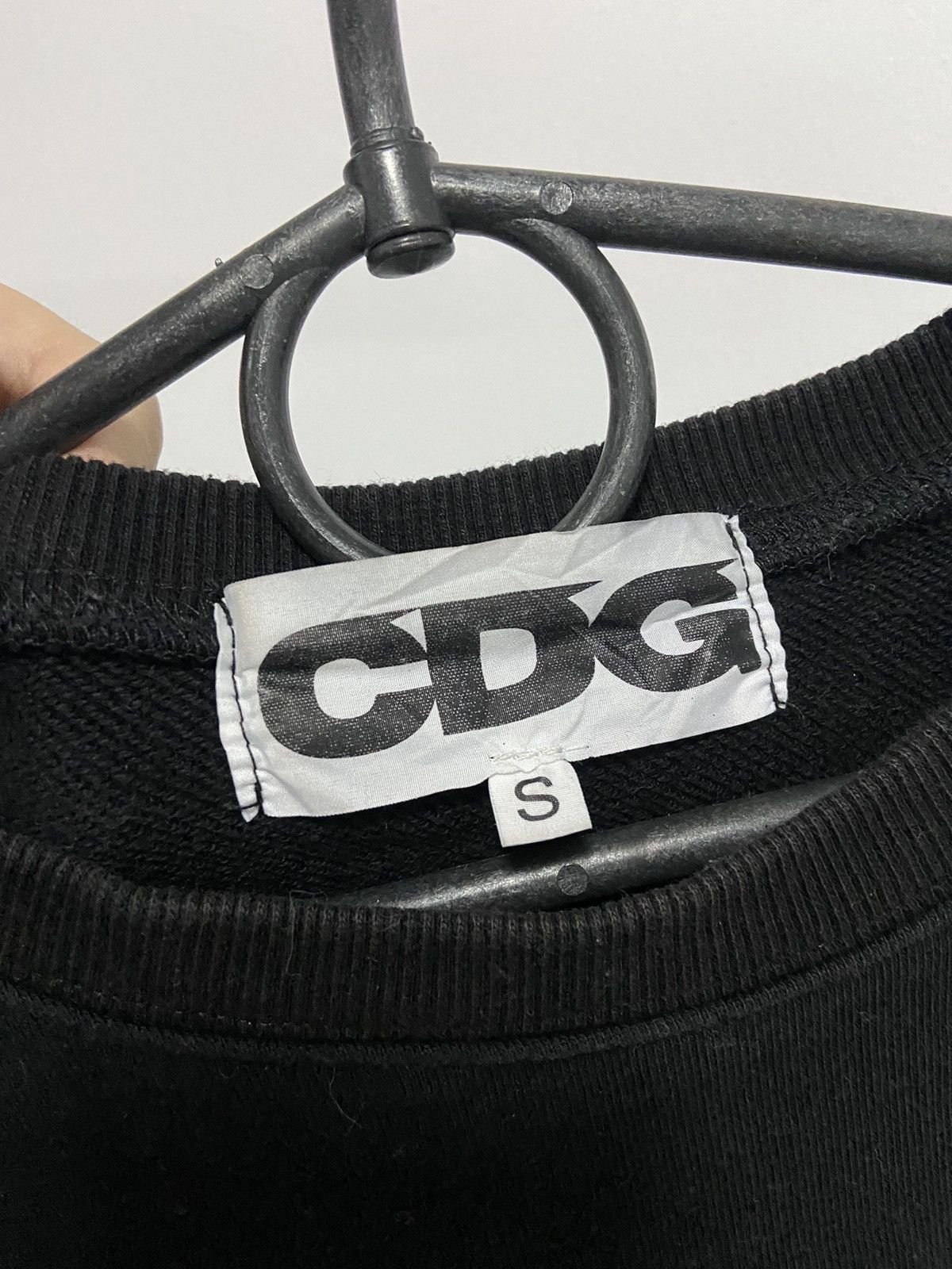 Comme des Garcons × Japanese Brand × Vintage comme des garçons big logo sweatshirt vintage Japan 🇯🇵 Size US S / EU 44-46 / 1 - 6 Thumbnail