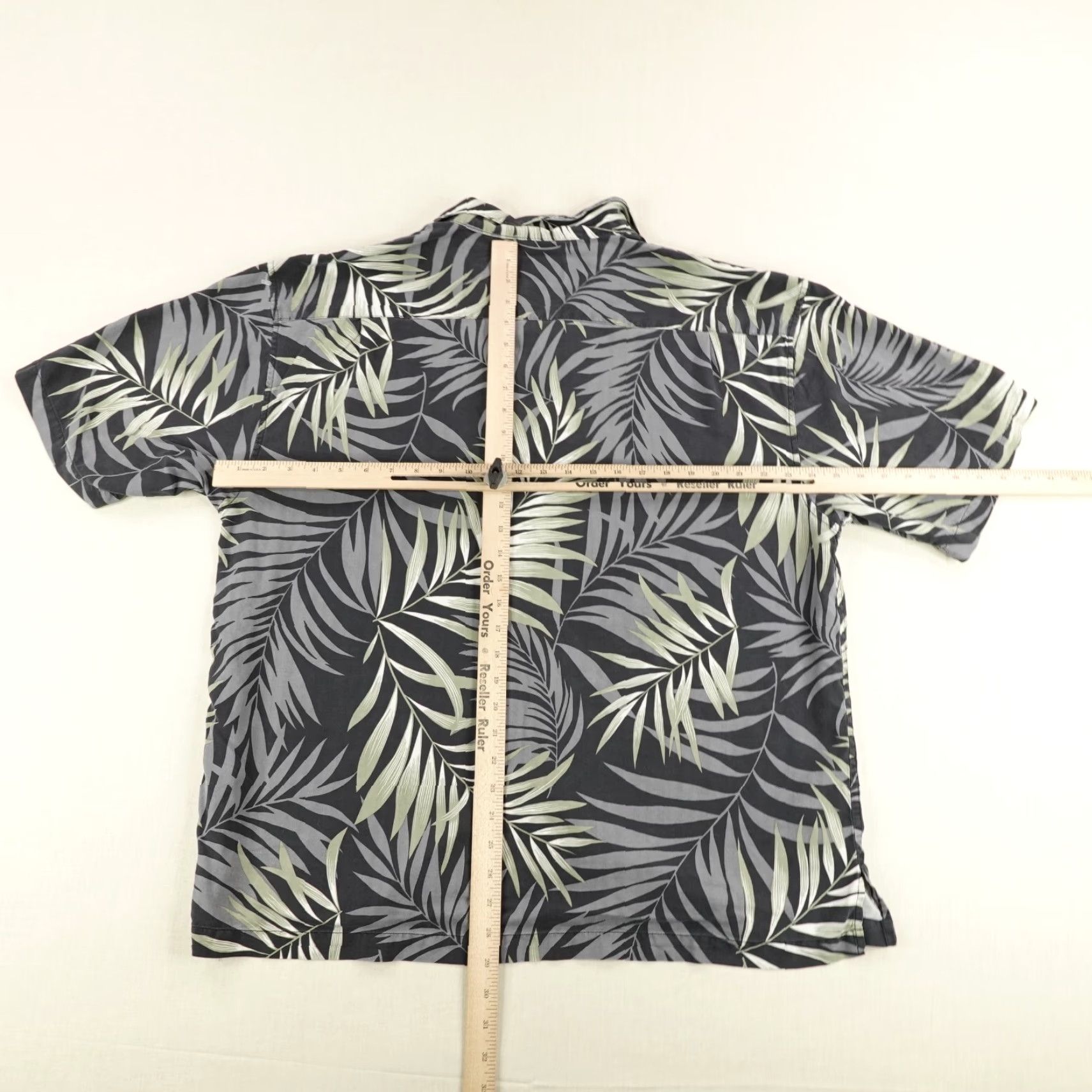 Hilo Hattie VINTAGE Hilo Hattie Hawaiian Shirt Mens XL Black Floral Silk Aloha Button-Up Tropical Outdoor Size US XL / EU 56 / 4 - 4 Thumbnail
