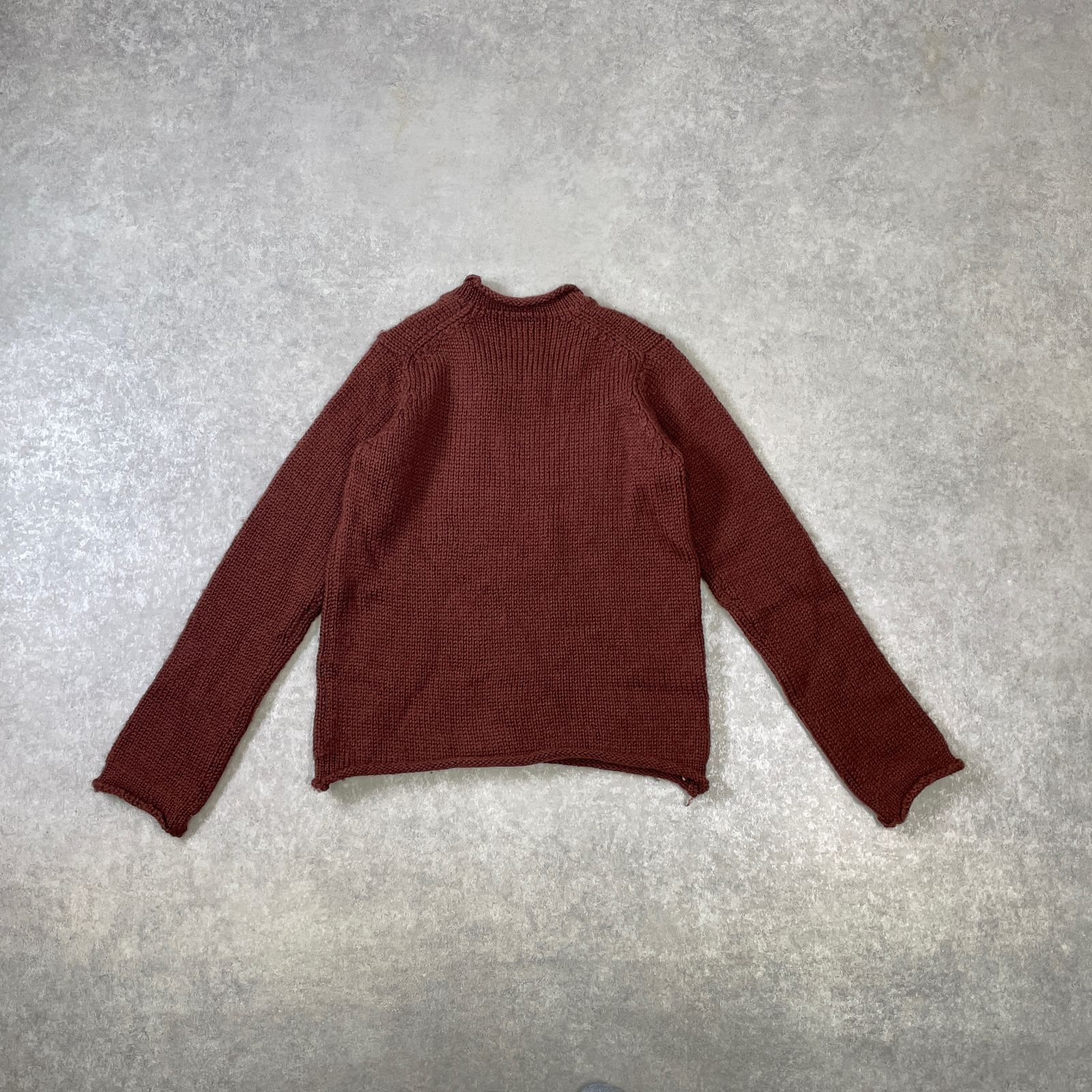 Yohji Yamamoto Y's YOHJI YAMAMOTO roll neck low gauge wool knit Size US L / EU 52-54 / 3 - 3 Thumbnail