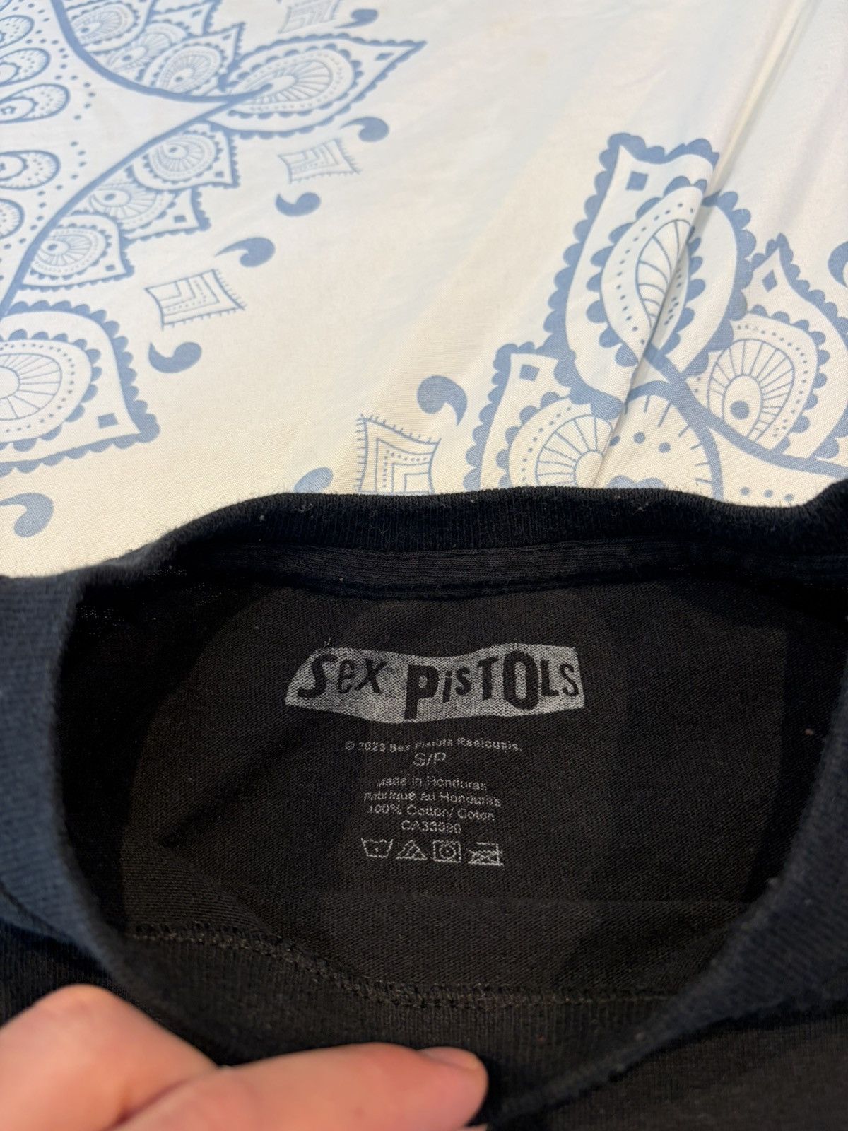 Vintage Sex pistols shirt Small Size US S / EU 44-46 / 1 - 3 Thumbnail