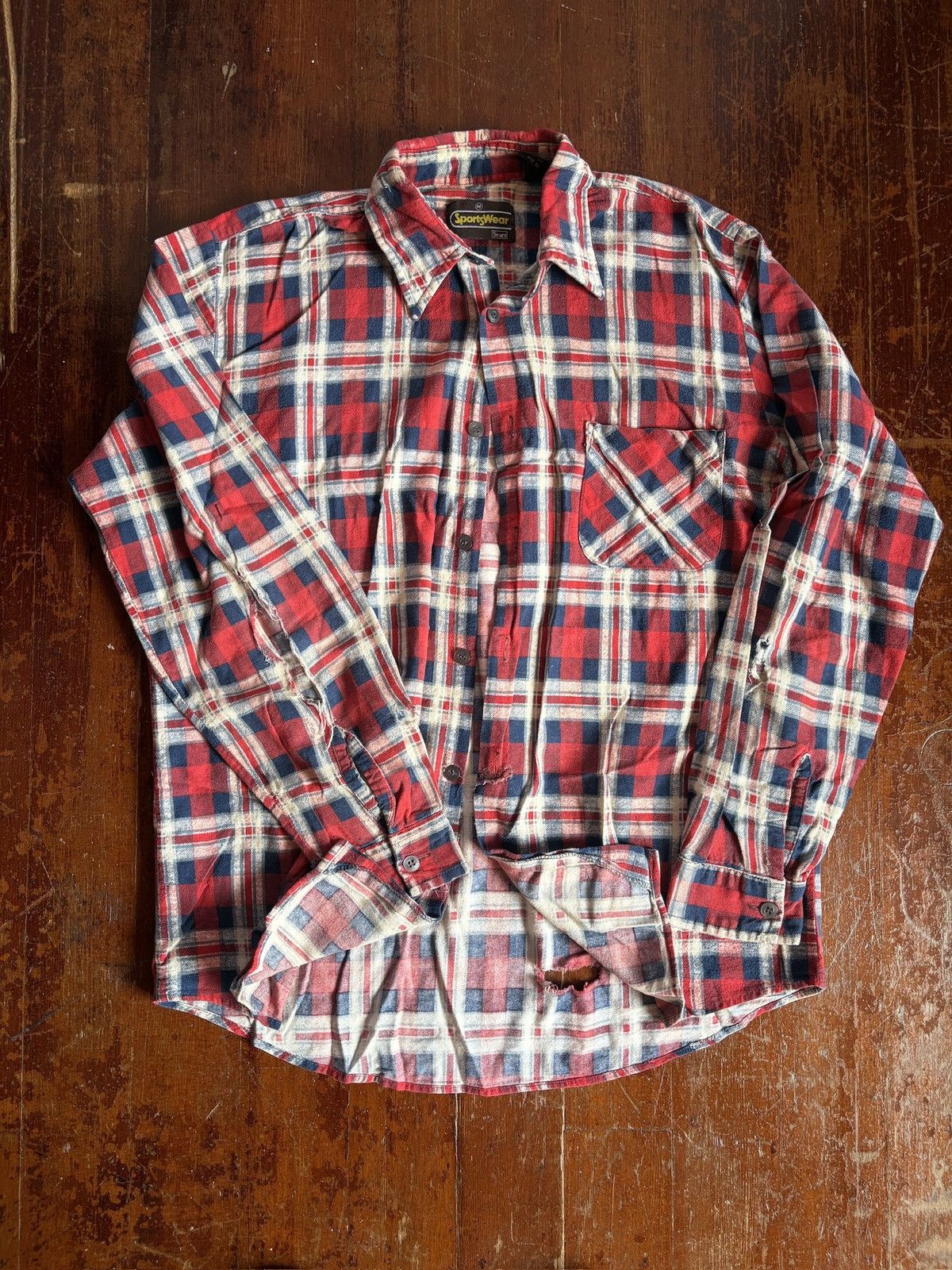 Sears SEARS VINTAGE FLANNEL Size US M / EU 48-50 / 2 - 1 Thumbnail