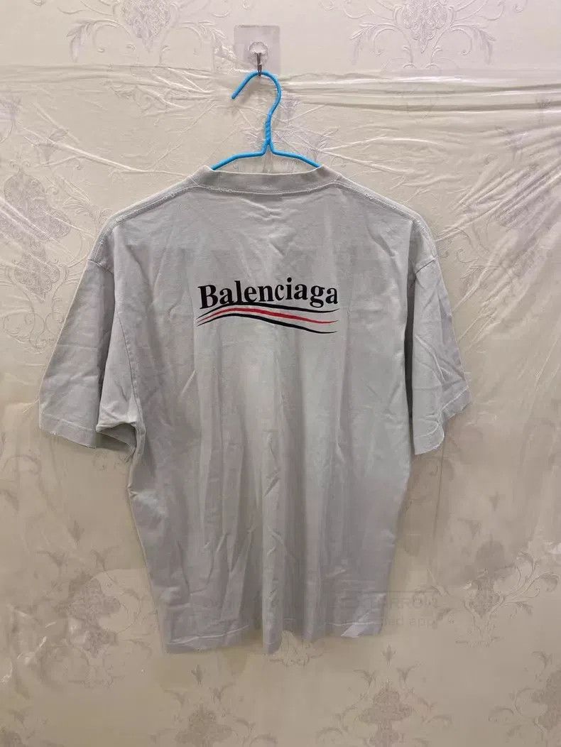 Balenciaga Balenciaga Logo Letter Print Short Sleeve T-Shirt Size US XS / EU 42 / 0 - 2 Thumbnail