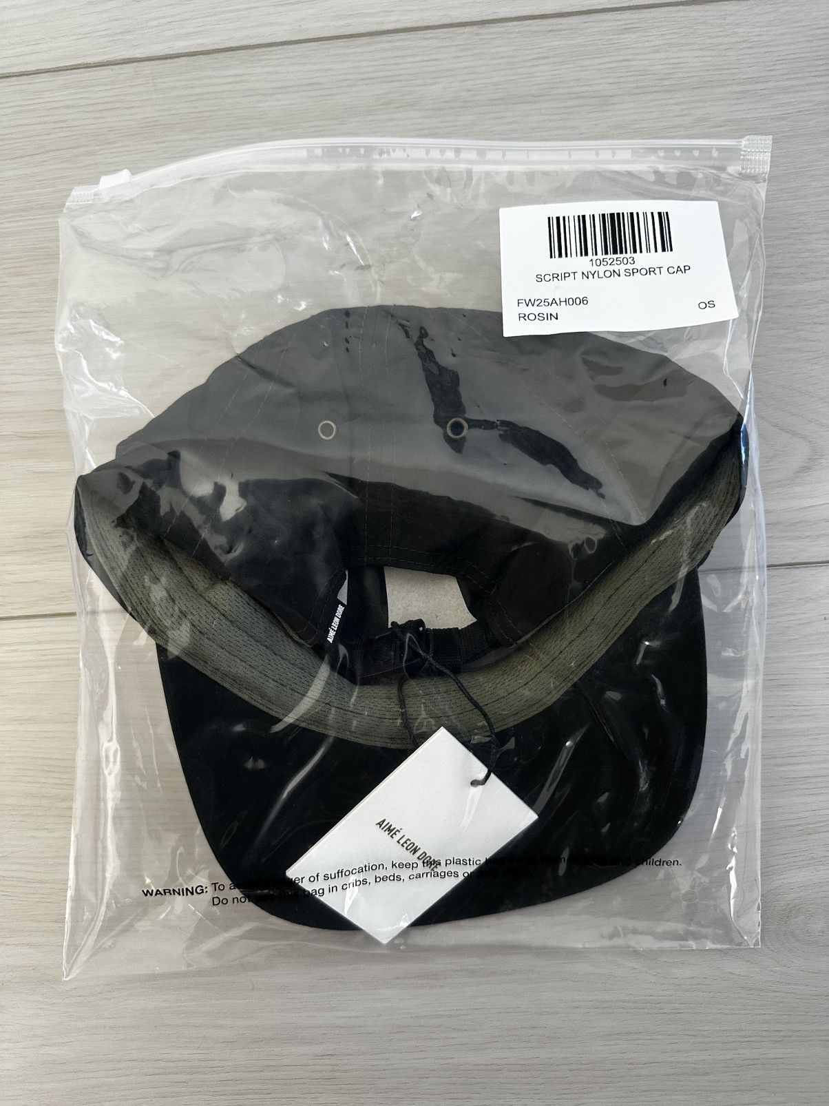 Aime Leon Dore NEW AIME LEON DORE Embroidered Script Sport nylon panel cap Size ONE SIZE - 11 Thumbnail