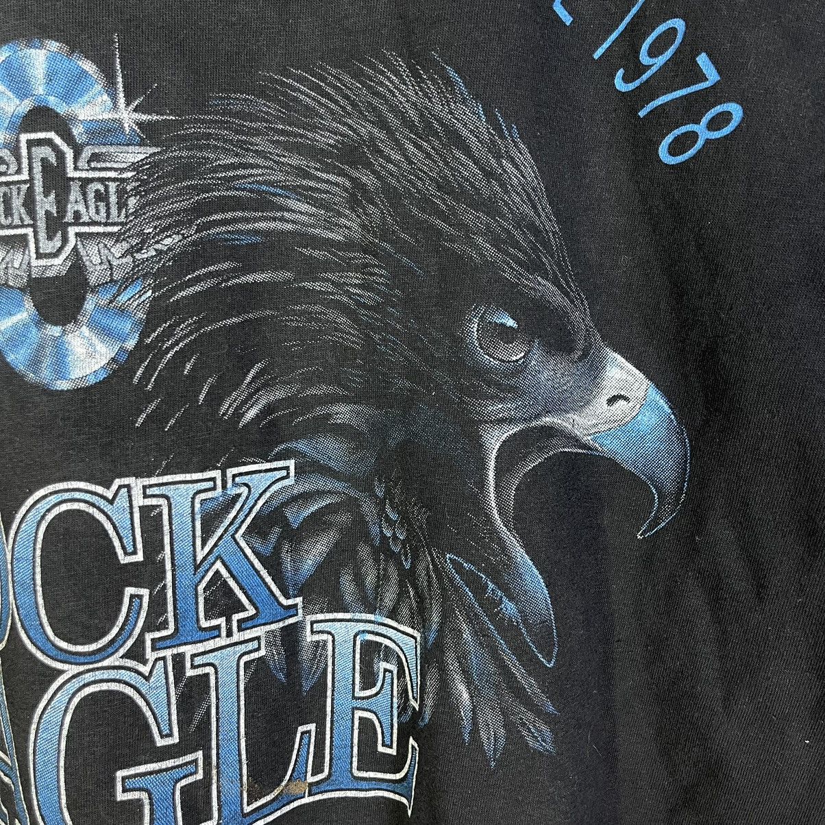 Vintage Vintage 90s Rock Eagle Snake Flame Live To Ride Tee Size US XL / EU 56 / 4 - 7 Thumbnail