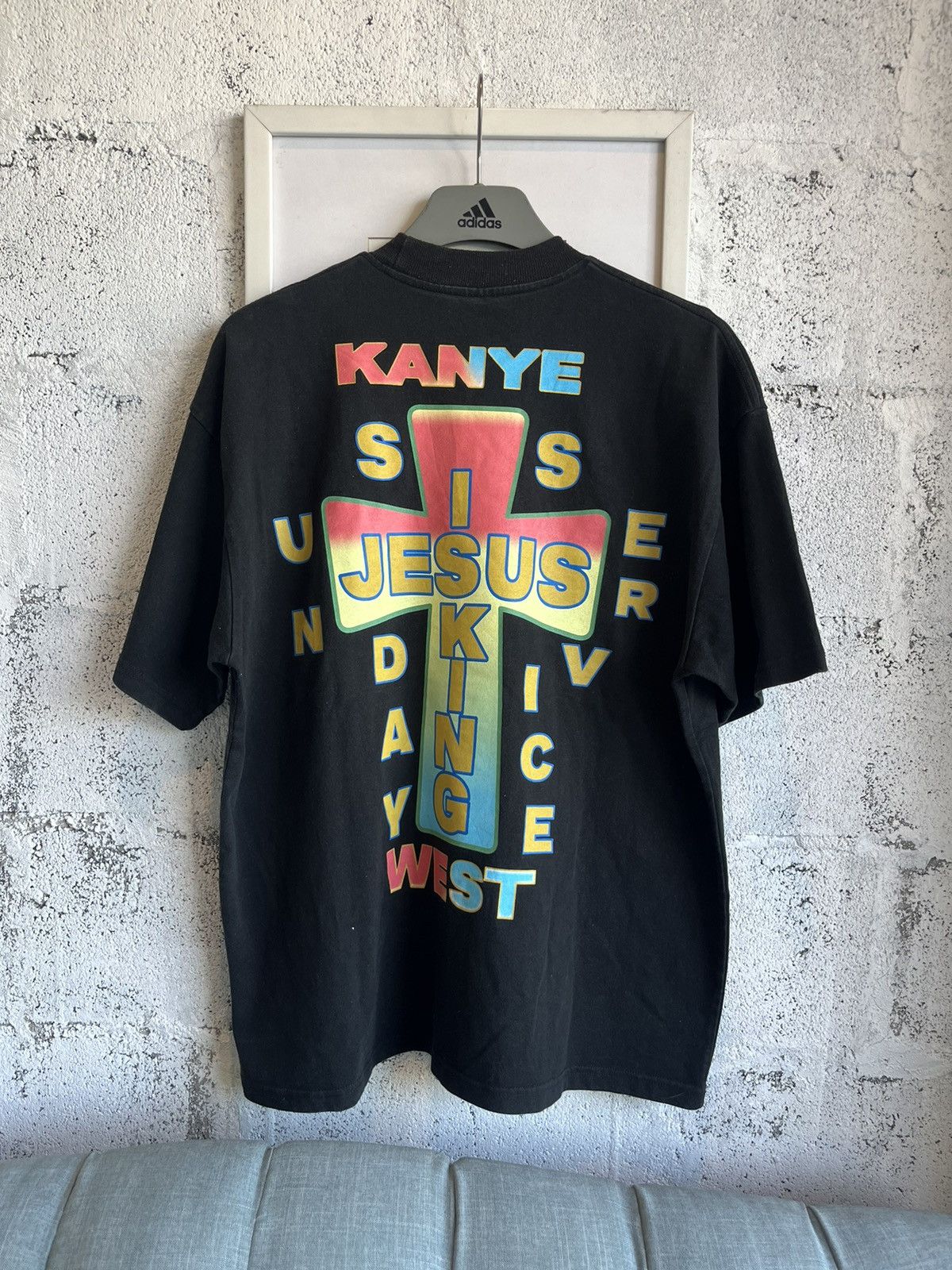 Designer × Kanye West Kanye West AWGE FOR JESUS IS KING collection Tshirt Size US XL / EU 56 / 4 - 3 Thumbnail