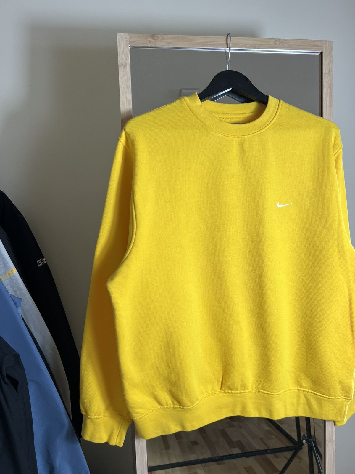 Nike Nike L Vintage Sweatshirt Swoosh Check Y2K Men’s Size US L / EU 52-54 / 3 - 3 Thumbnail