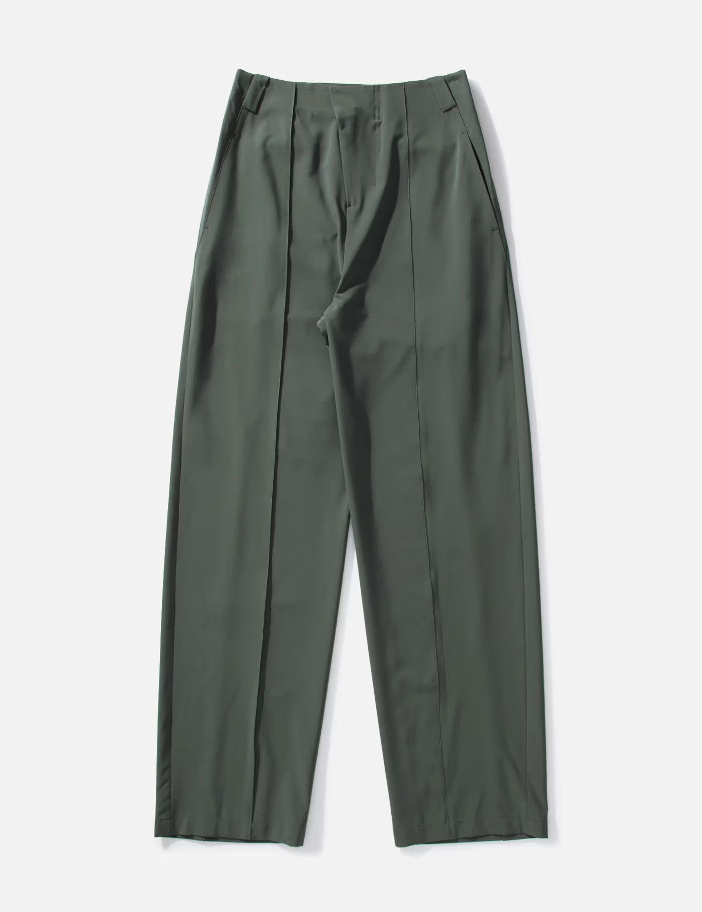 Hyein Seo Hyen Seo Grey Pleated Trouser Size 22" - 2 Thumbnail