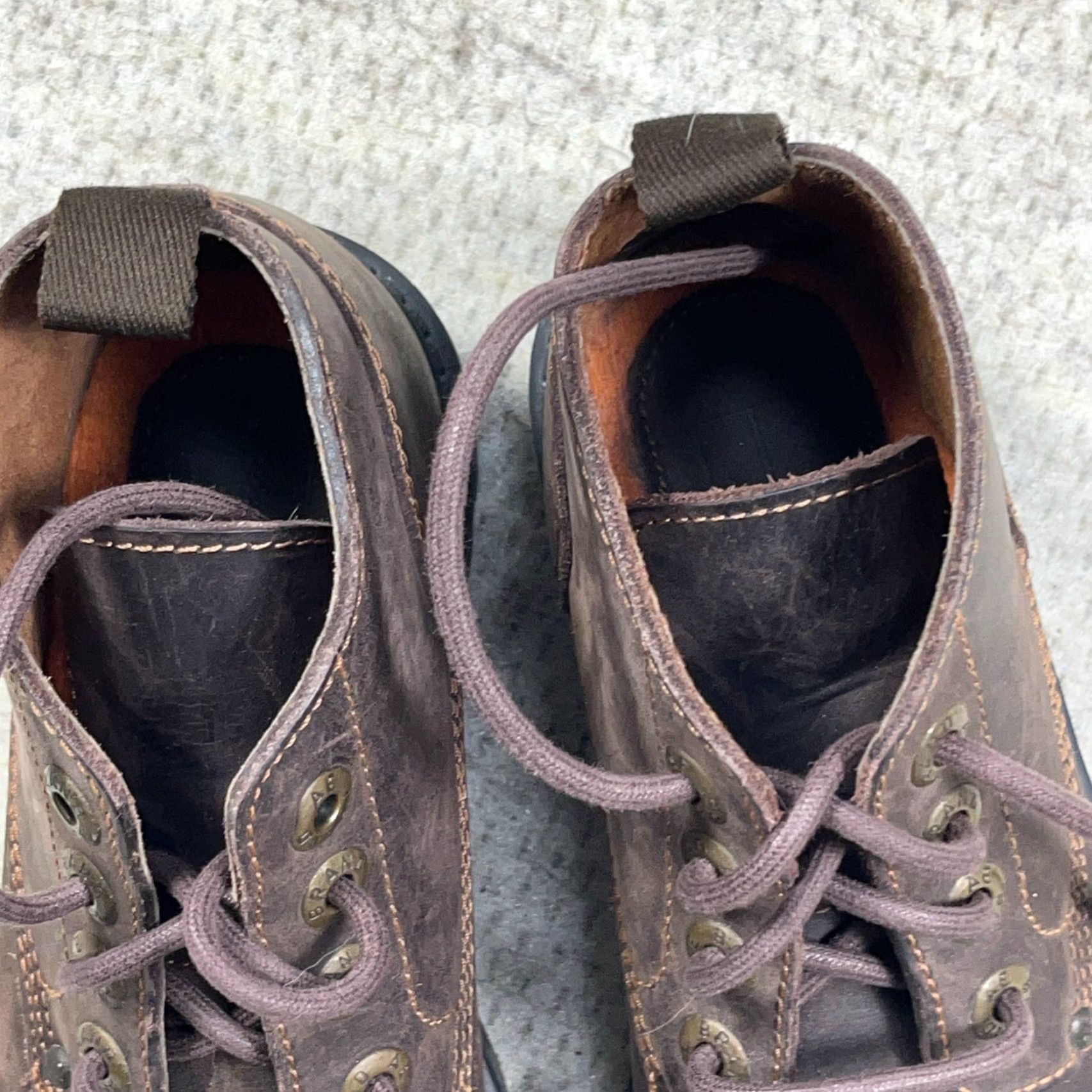 American Eagle Outfitters VINTAGE American Eagle Outfitters Boots Women Size 6 Leather Ankle Lace Up Chunky Brown Oxford 00s Y2K Size US 6 / IT 36 - 7 Thumbnail