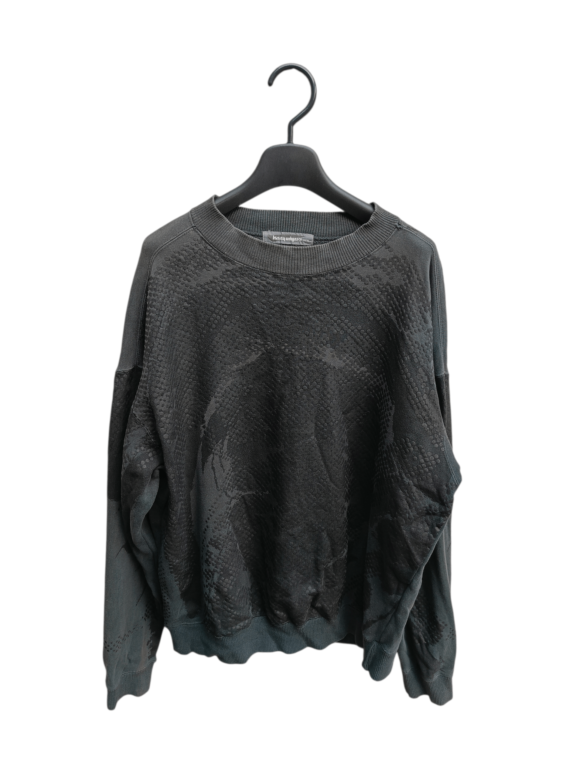 Issey Miyake 80's Issey Miyake Archive Dot Marbling Sweatshirt Size US L / EU 52-54 / 3 - 1 Thumbnail