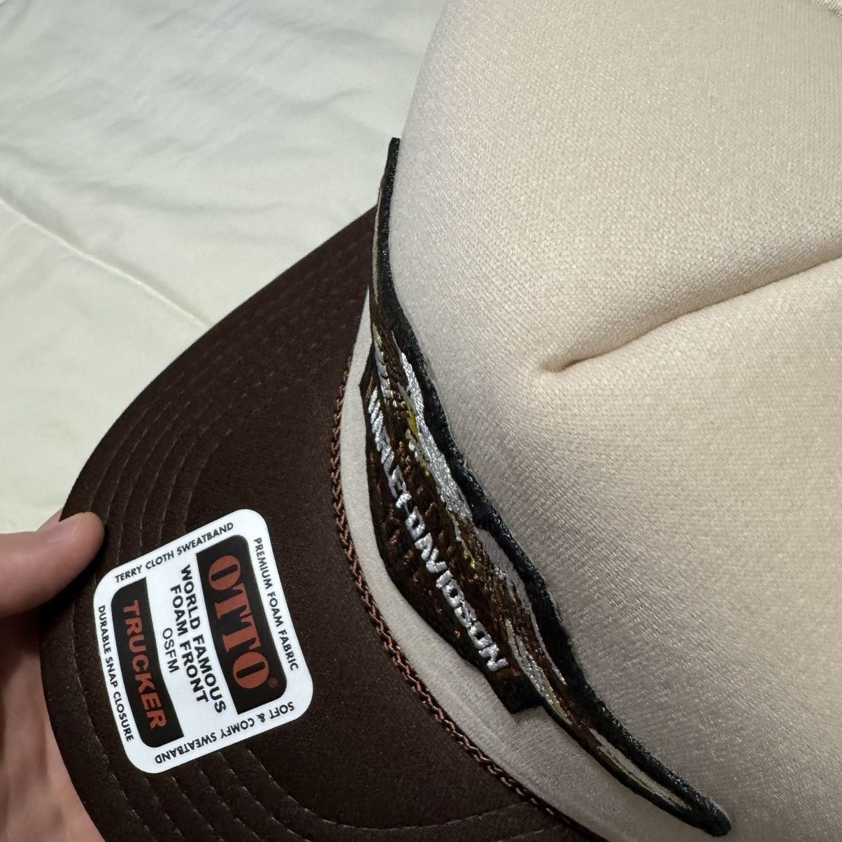 Vintage Brown Tan Harley Davidson Trucker Hat Size ONE SIZE - 5 Thumbnail