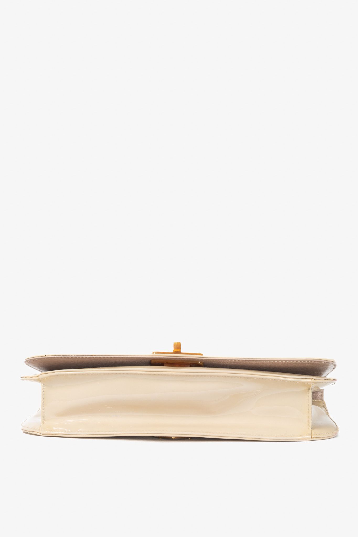 Prada Prada Cammeo Vernice Leather Oversized Clutch Size ONE SIZE - 5 Thumbnail