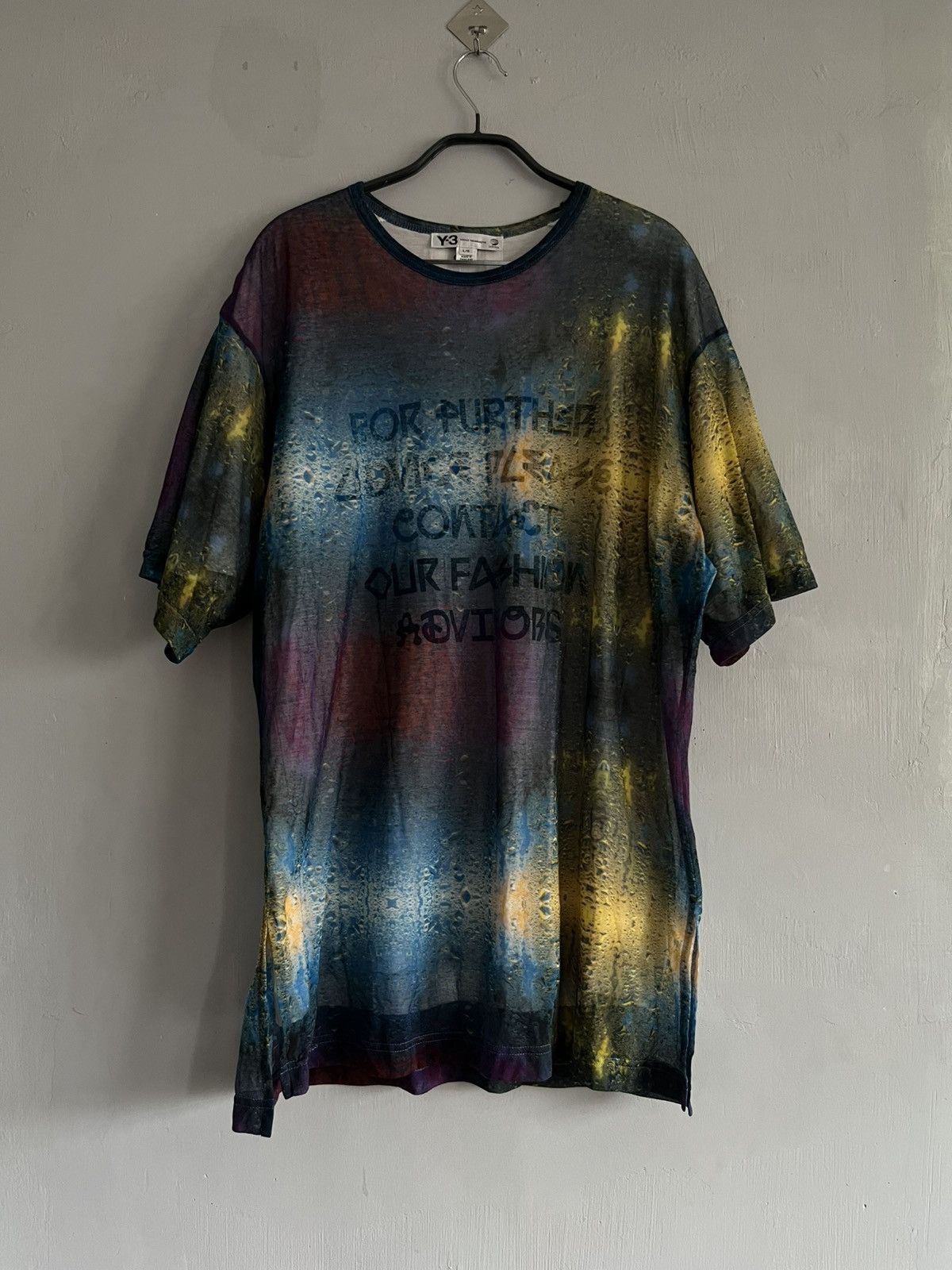 Y-3 Y3 LSD Statement Double Lining T shirt Size US L / EU 52-54 / 3 - 1 Thumbnail