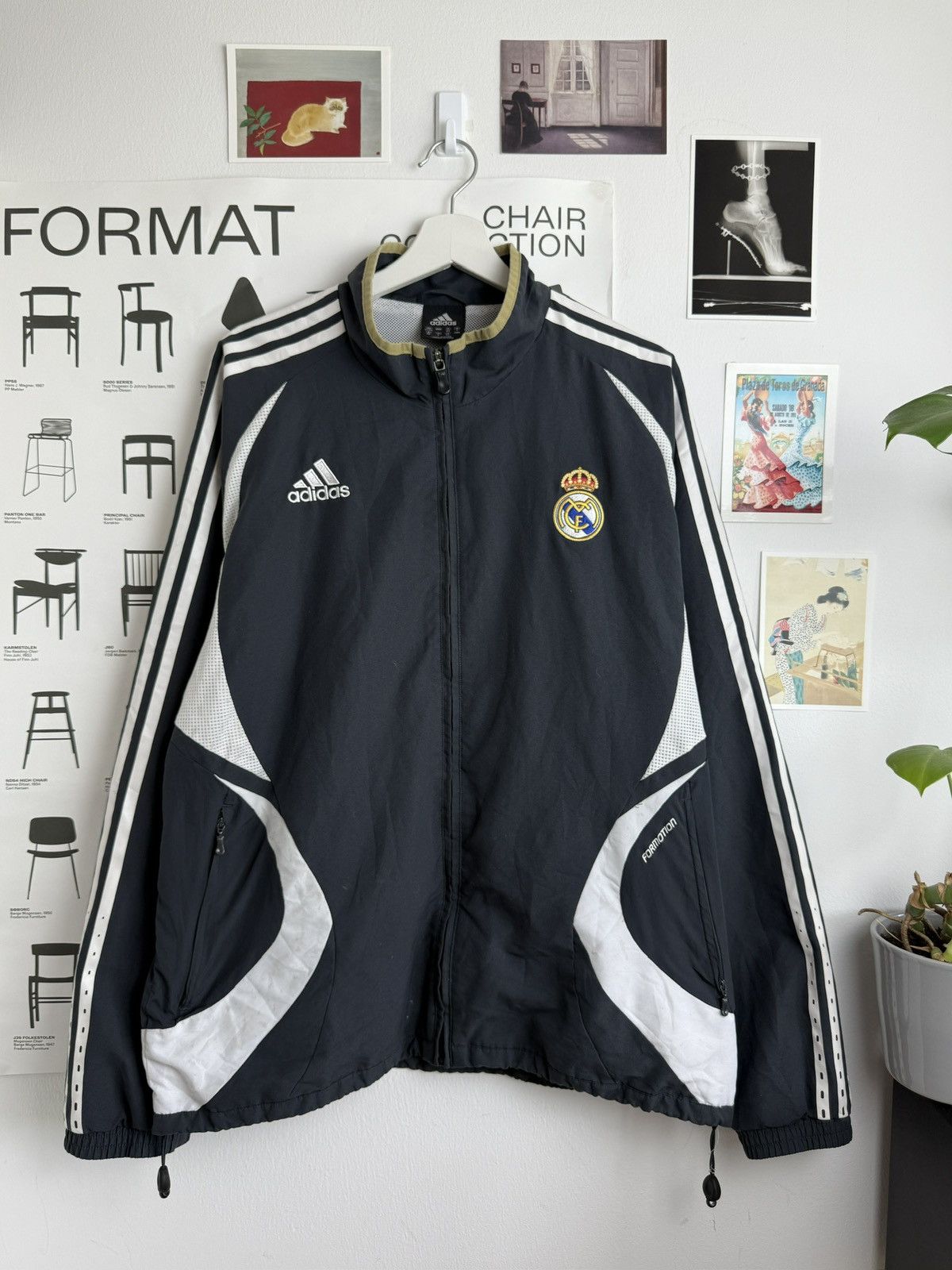 Adidas Vintage Adidas Real Madrid formation track jacket 2006 XL Size US XL / EU 56 / 4 - 1 Thumbnail