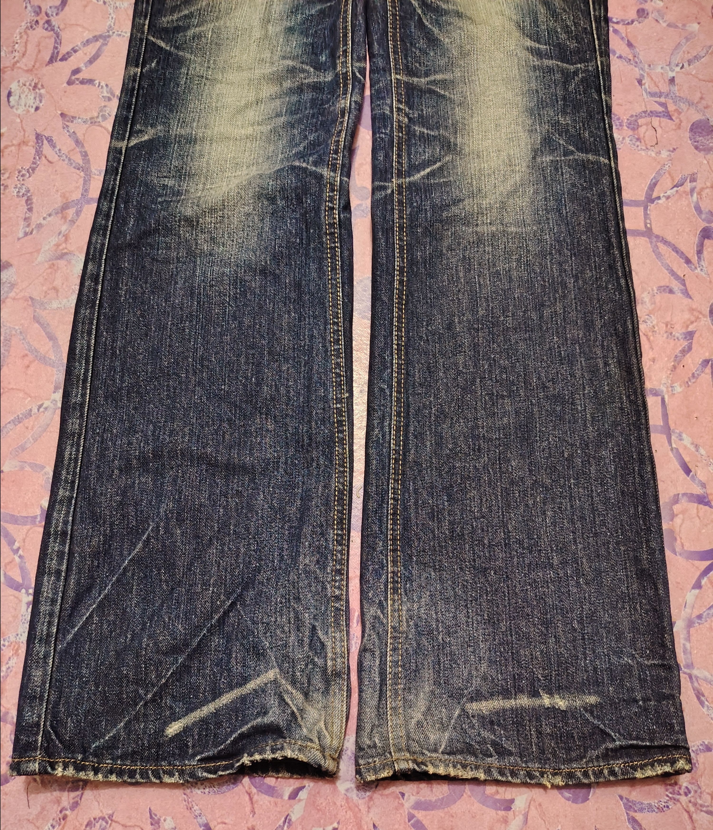 If Six Was Nine Japanese Chocoholic Flared Jeans Distressed Jeans Size US 32 / EU 48 - 11 Thumbnail