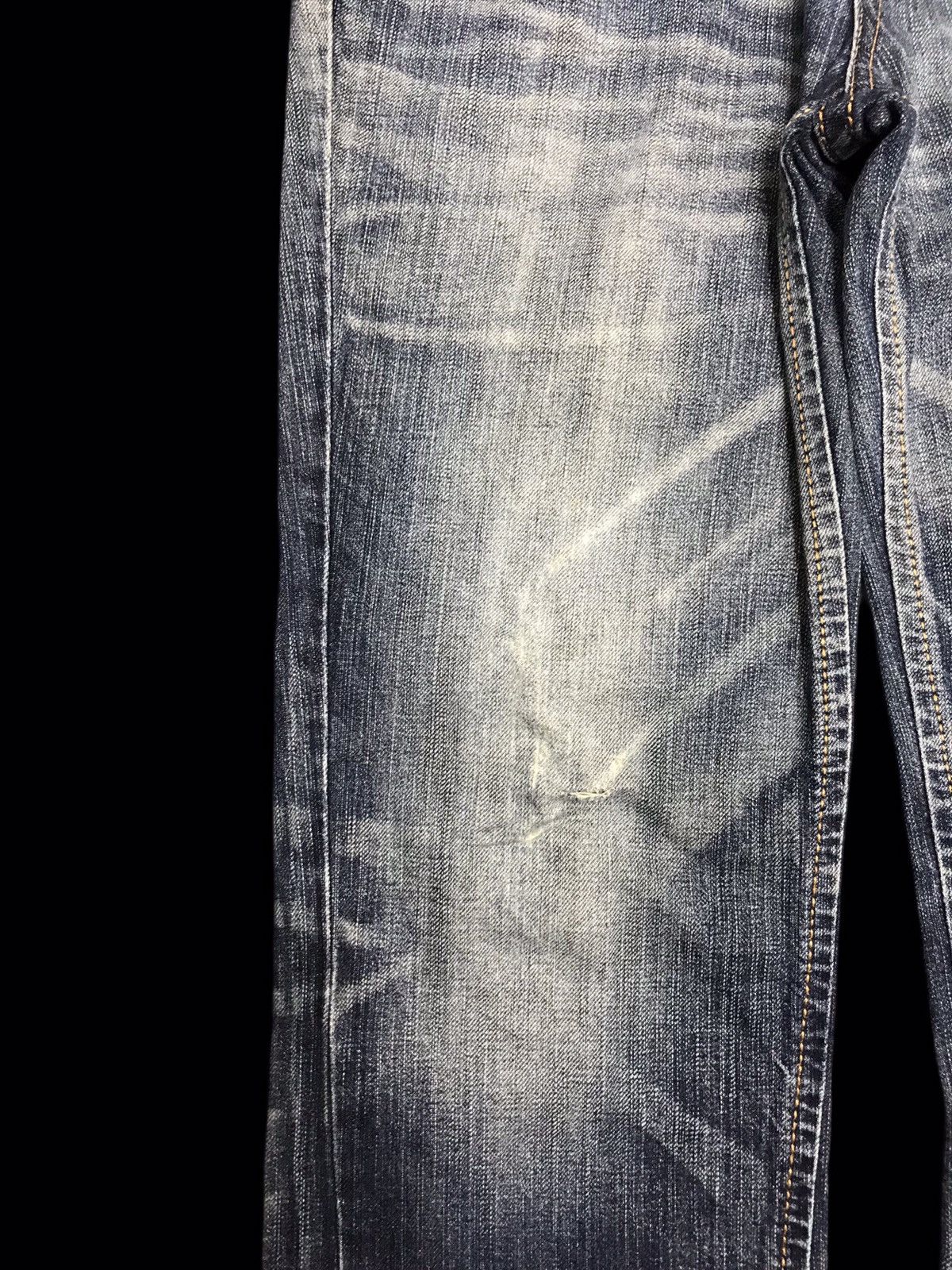 Edwin × Japanese Brand 💥FLARE💥EDWIN BUFFALO HEAD CRSH FLARE DISTRESSED DENIM F329 Size US 30 / EU 46 - 7 Thumbnail