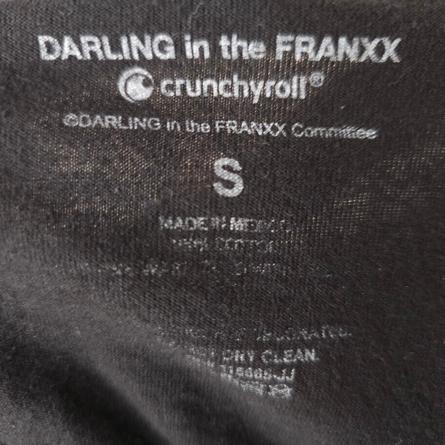 Other Darling In The Franxx T Shirt Mens Size Small Black Sci Fi Size US S / EU 44-46 / 1 - 6 Thumbnail