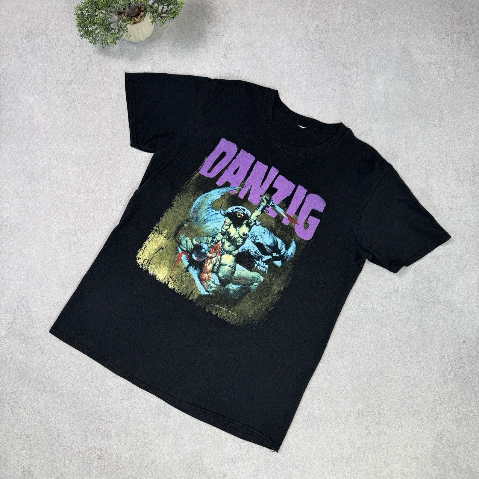 Vintage Danzig III how the gods kill Band shirt Size L Men Size US L / EU 52-54 / 3 - 1 Thumbnail