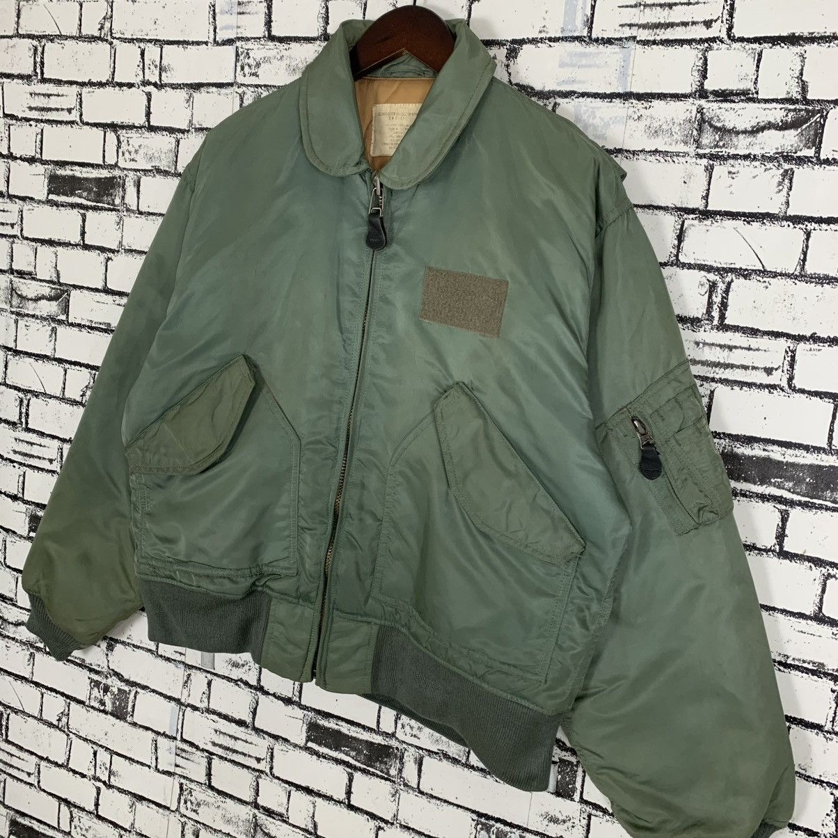 Avirex × Designer Avirex U.S Flight Bomber Jacket Type Cwu 55p Cold Weather Size US M / EU 48-50 / 2 - 2 Thumbnail