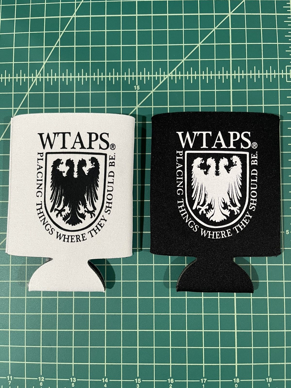 Wtaps WTaps Beer Koozie Set (Black / White) Size ONE SIZE - 2 Thumbnail
