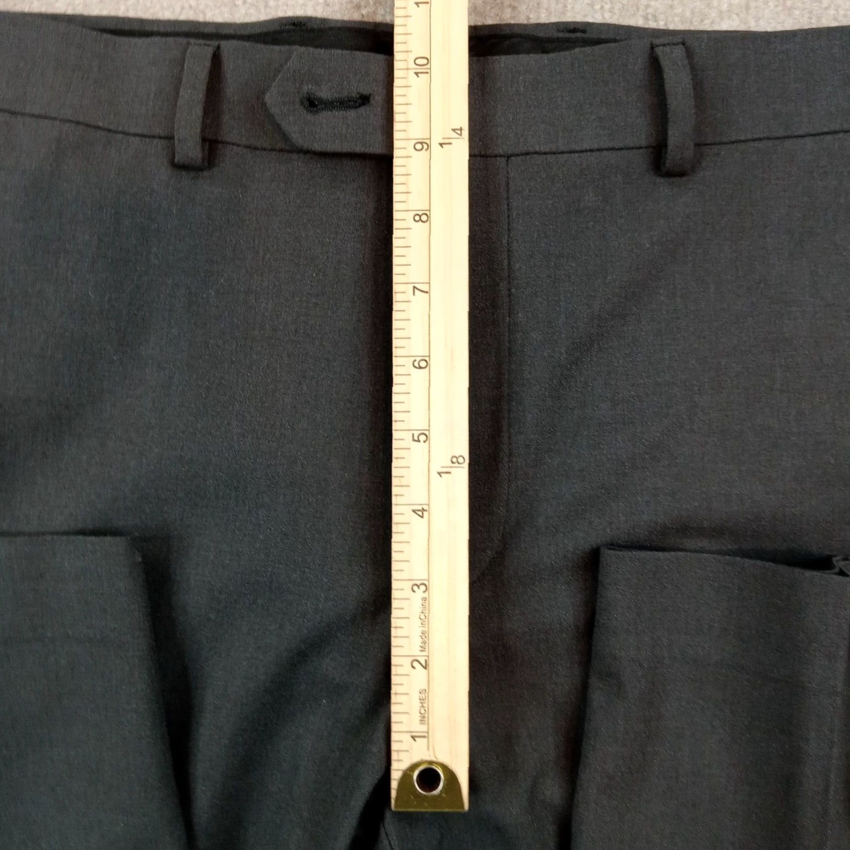 Michael Kors Michael Kors Mens Black Chino Stretch Pants 34x30 Straight Leg Size US 34 / EU 50 - 7 Thumbnail