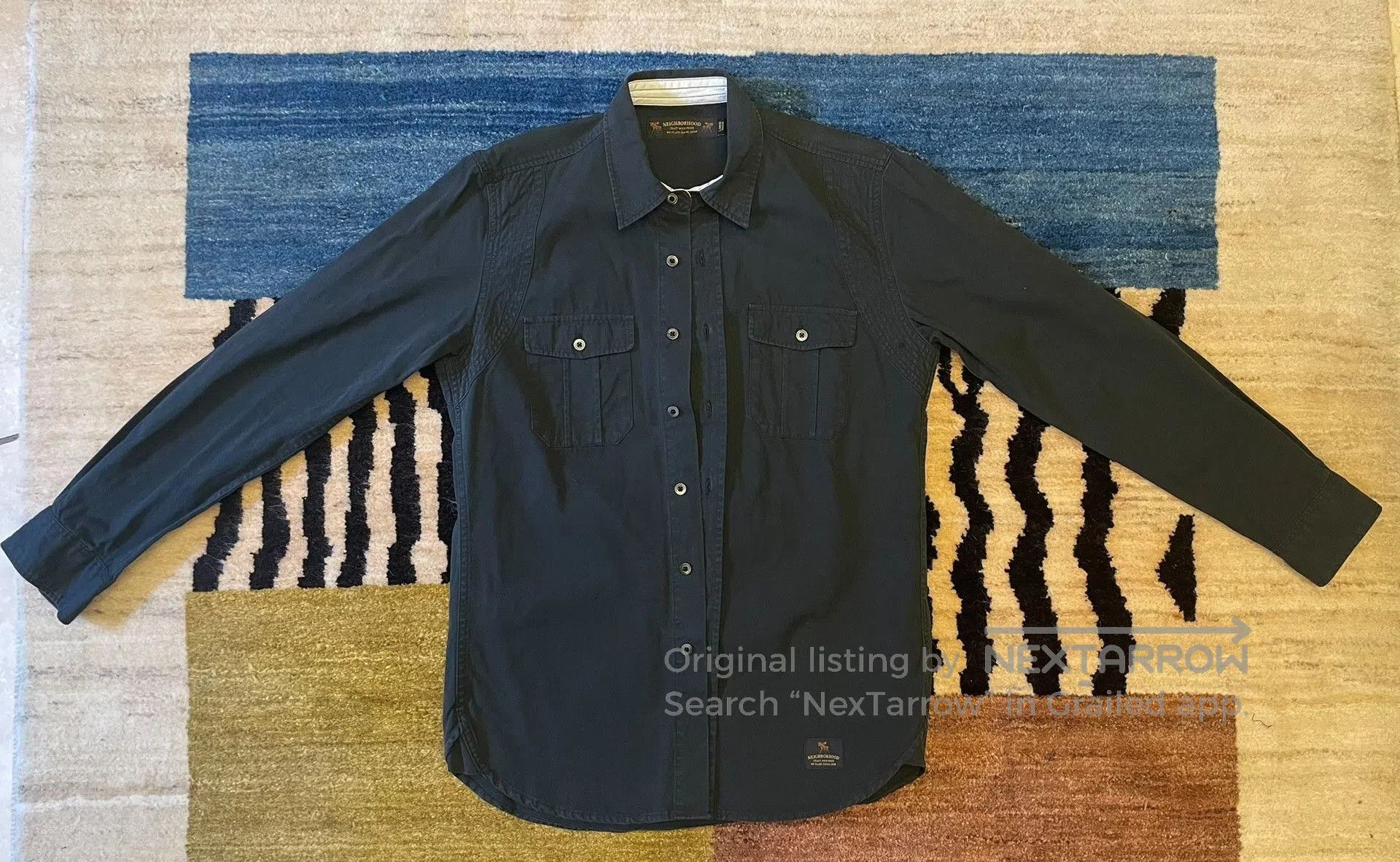Neighborhood Neighborhood Black Classic Shirt Jacket. Size US L / EU 52-54 / 3 - 1 Thumbnail