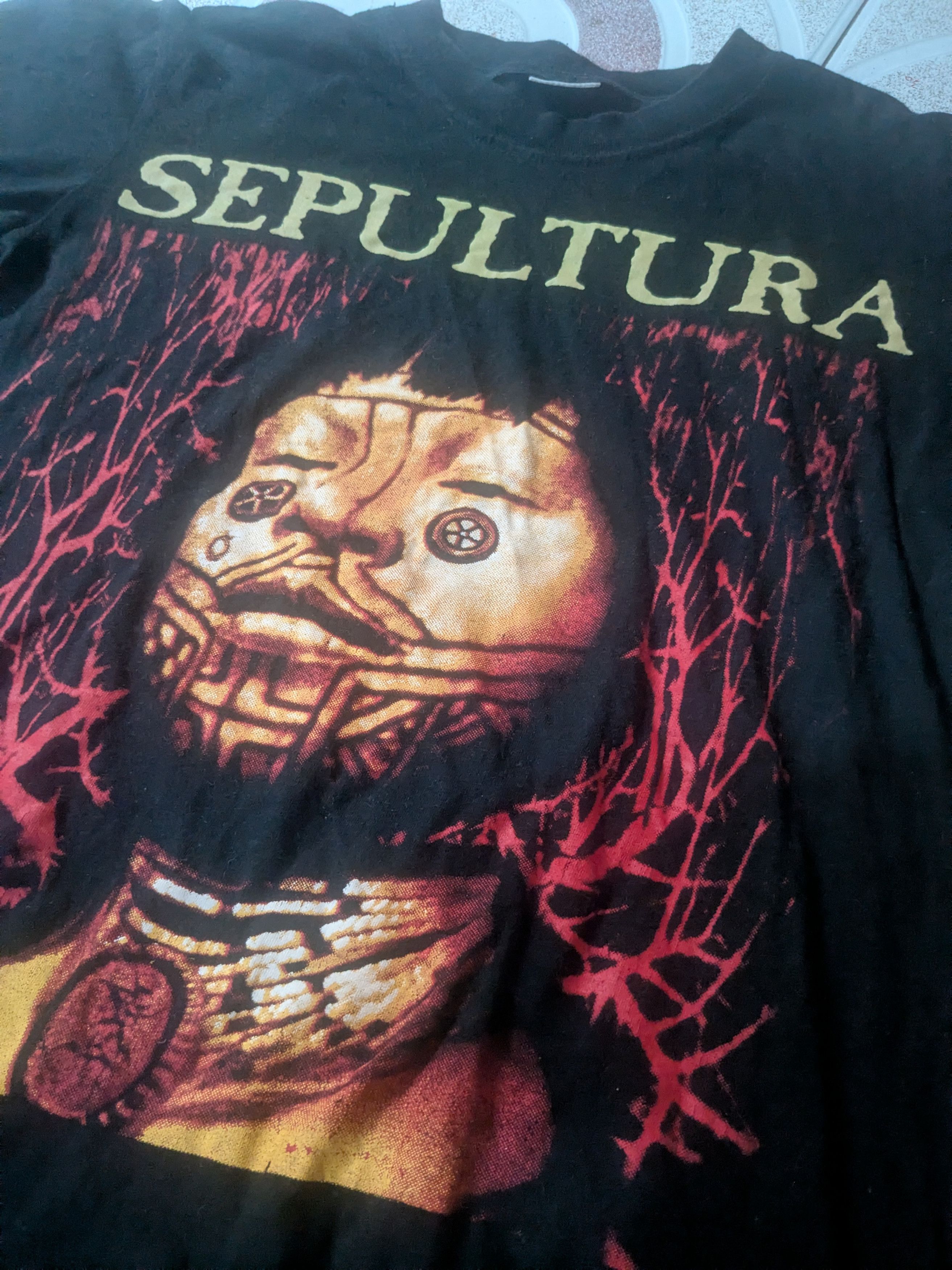 Vintage sepultura roots backhit tshirt Size US M / EU 48-50 / 2 - 6 Thumbnail