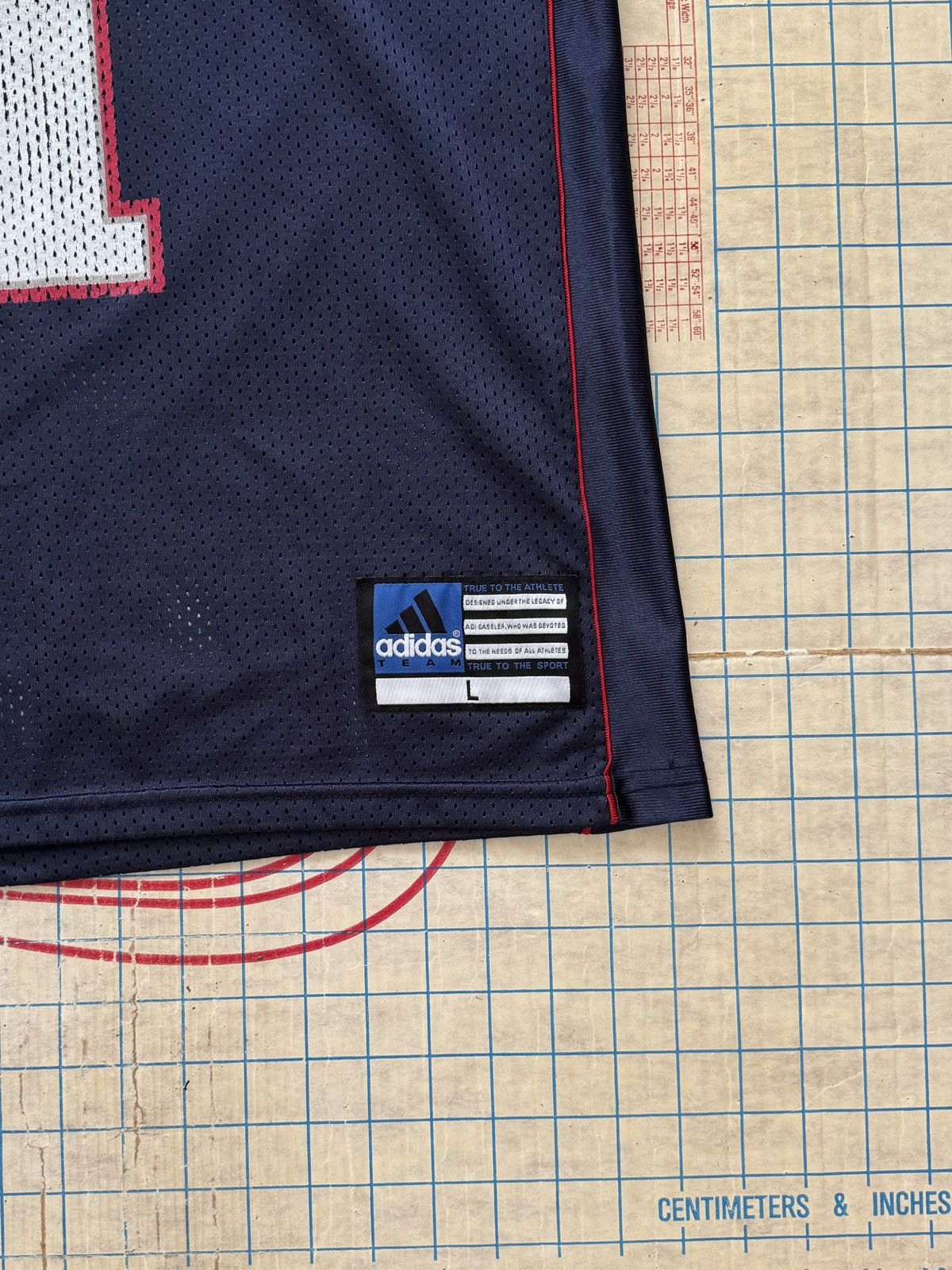 Adidas Vintage Adidas Team New England Patriots Drew Bledsoe Jersey Size US L / EU 52-54 / 3 - 4 Thumbnail
