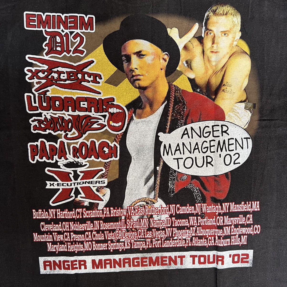 Band Tees × Rap Tees 🔥hiphop🔥Slim Shaddy EM Anger Mangement tour fannbottt Size US XL / EU 56 / 4 - 4 Thumbnail