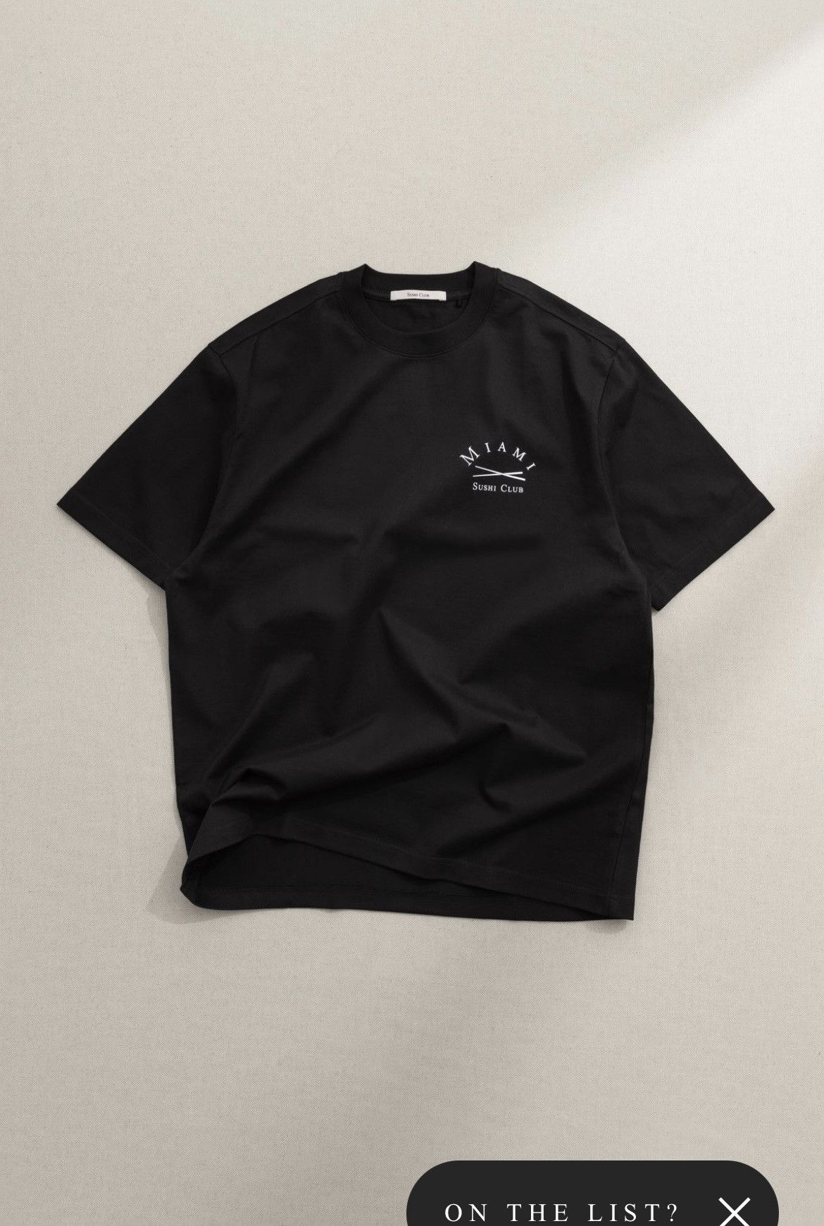 Stampd Sushi Club Miami Tee Size US M / EU 48-50 / 2 - 2 Thumbnail